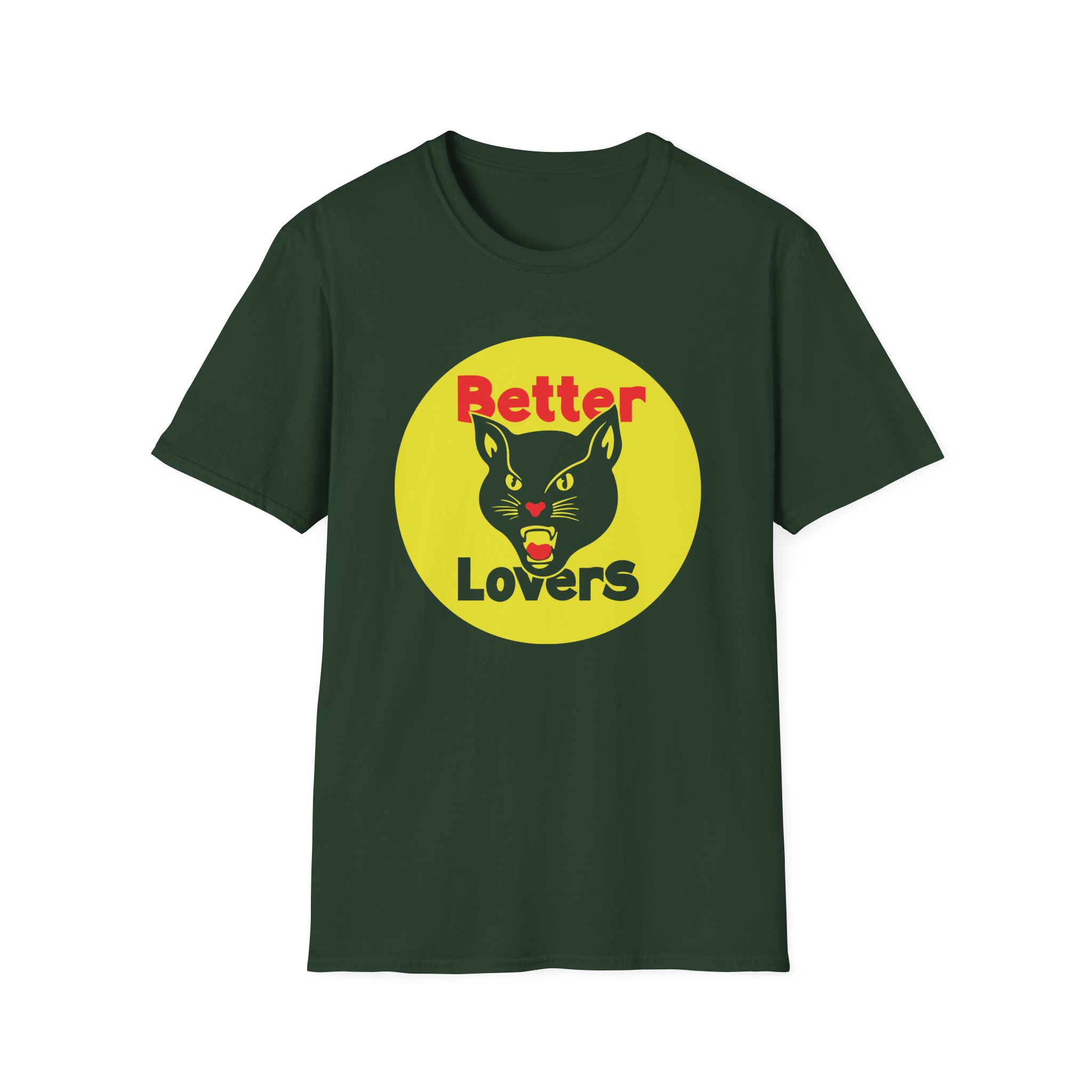 Better Lovers Cat Bootleg Unisex Softstyle T-Shirt