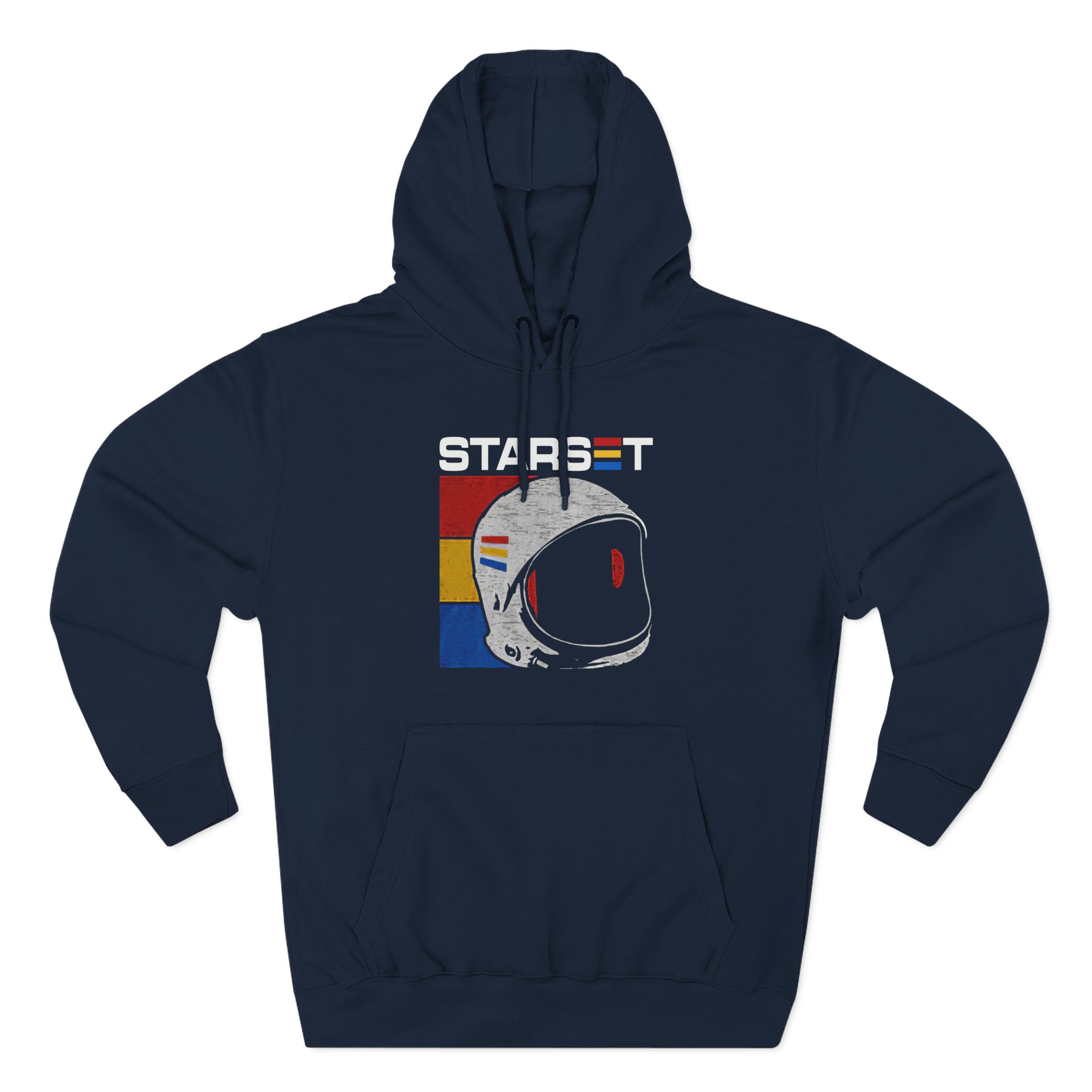 Starset Helmet T Three-Panel Fleece Hoodie