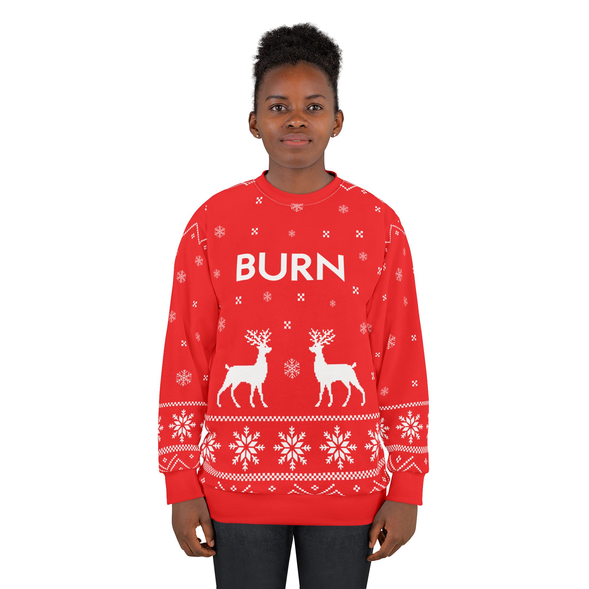 Burn Unisex Sweatshirt (AOP)