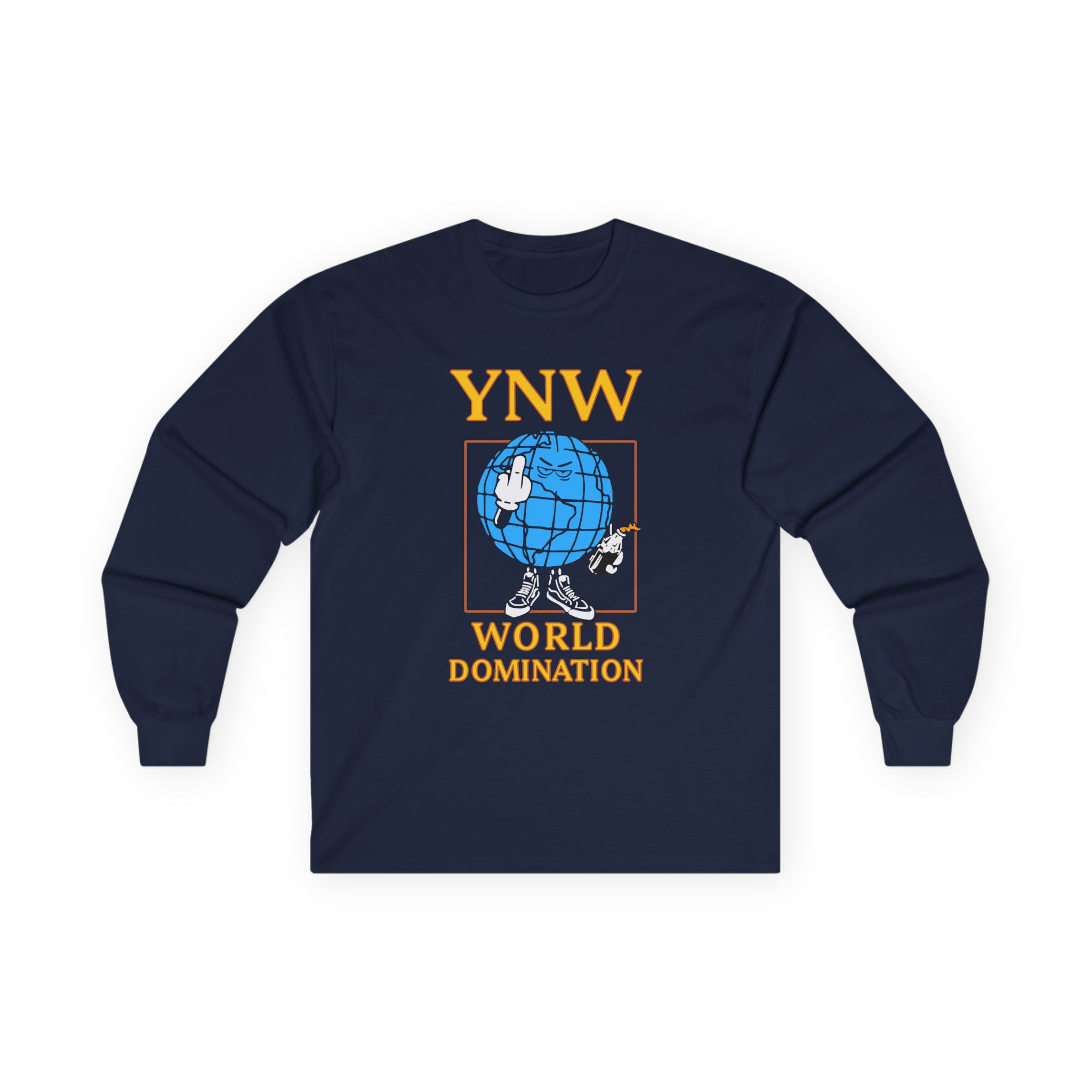 YNW Melly World Domination Unisex Ultra Cotton Long Sleeve Tee