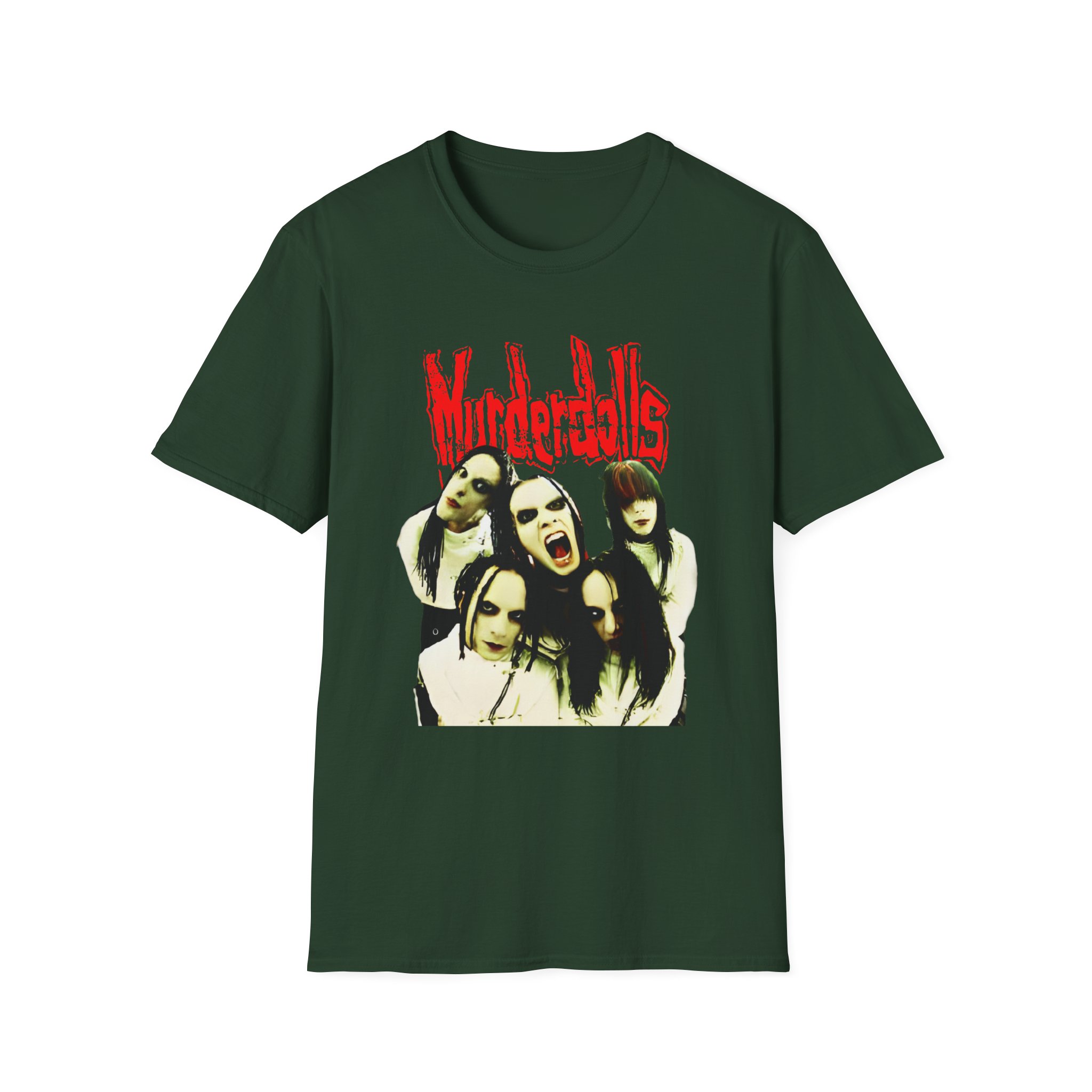 Murderdolls Band Member Unisex Softstyle T-Shirt