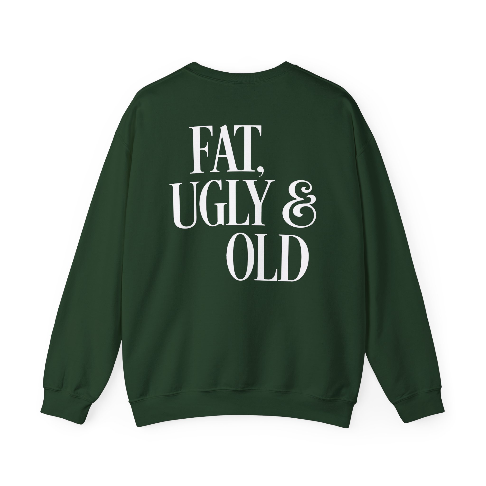 Tankard Fat, Ugly and Old Unisex Heavy Blendâ„¢ Crewneck Sweatshirt