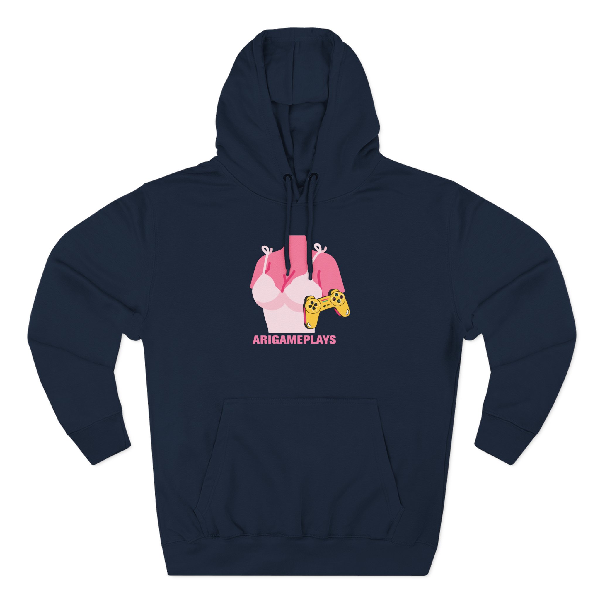 Arigameplays Three-Panel Fleece Hoodie