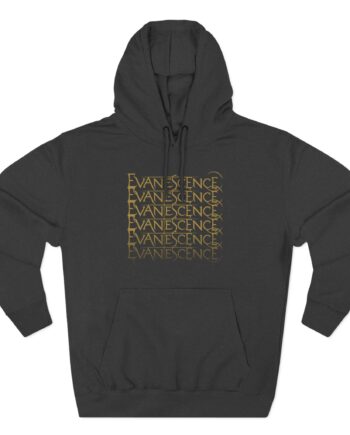 Evanescence Repeat Logo Three-Panel Fleece Hoodie