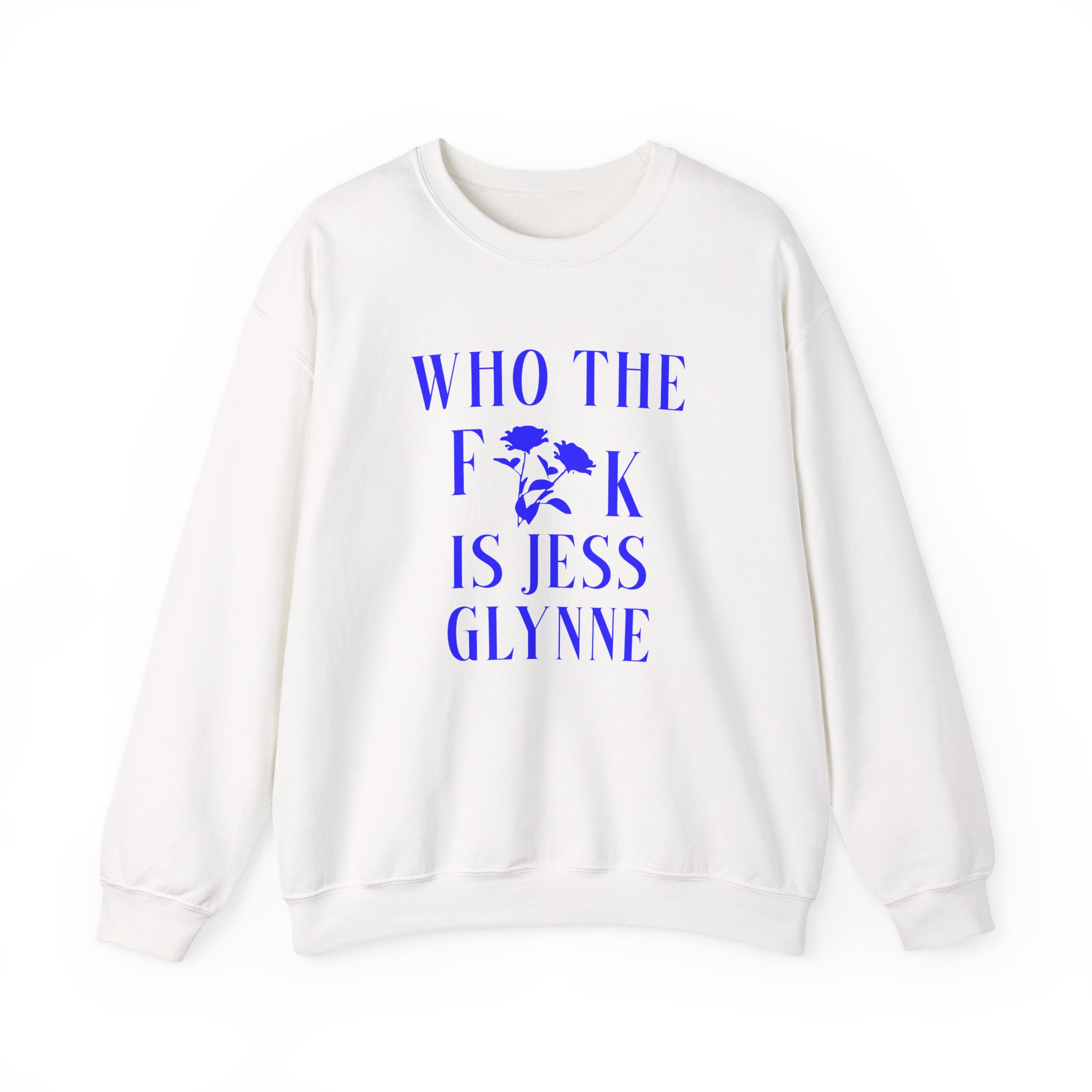 Jess Glynne WTF Is Jess Glynne Unisex Heavy Blendâ„¢ Crewneck Sweatshirt