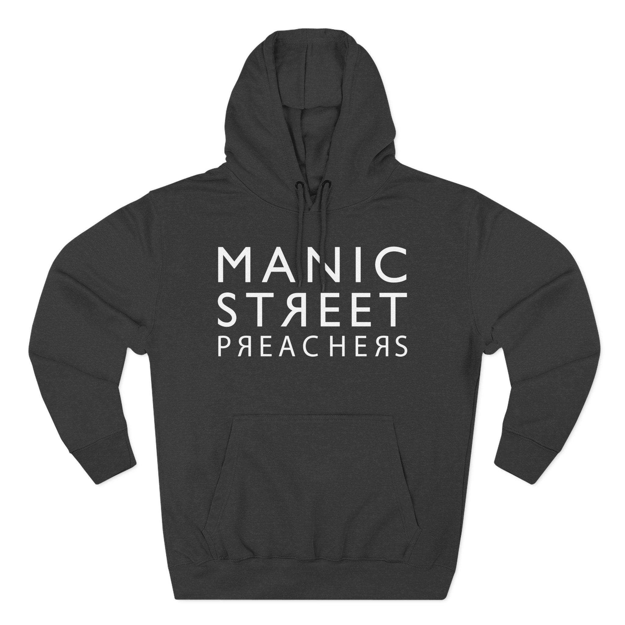 Manic Street Preachers Reversed Logo Three-Panel Fleece Hoodie