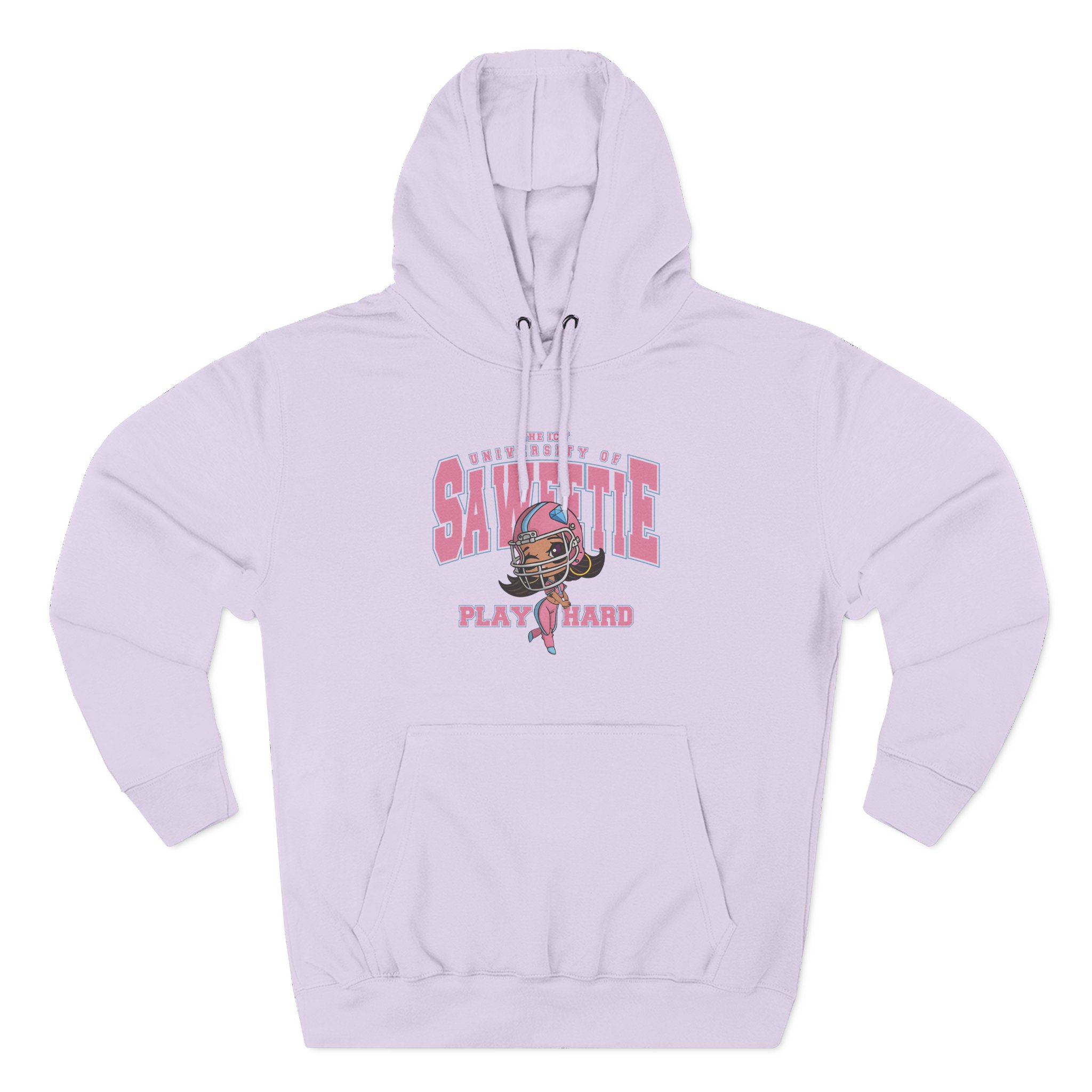 Saweetie the Icy University Three-Panel Fleece Hoodie