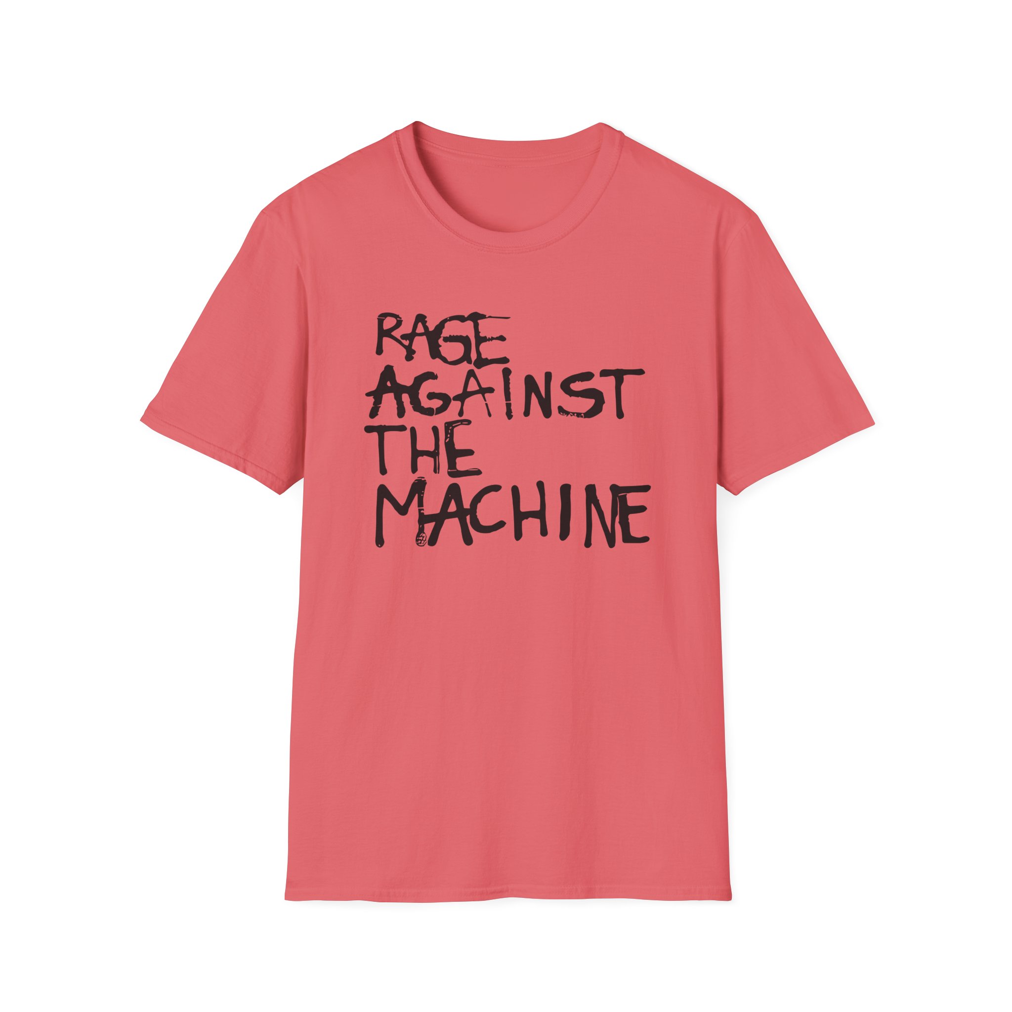 Rage Against the Machine Scrawl Unisex Softstyle T-Shirt