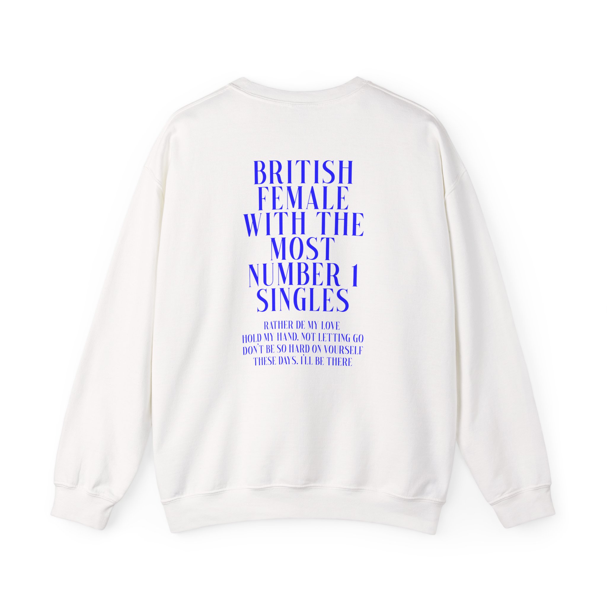 Jess Glynne WTF Is Jess Glynne Unisex Heavy Blendâ„¢ Crewneck Sweatshirt