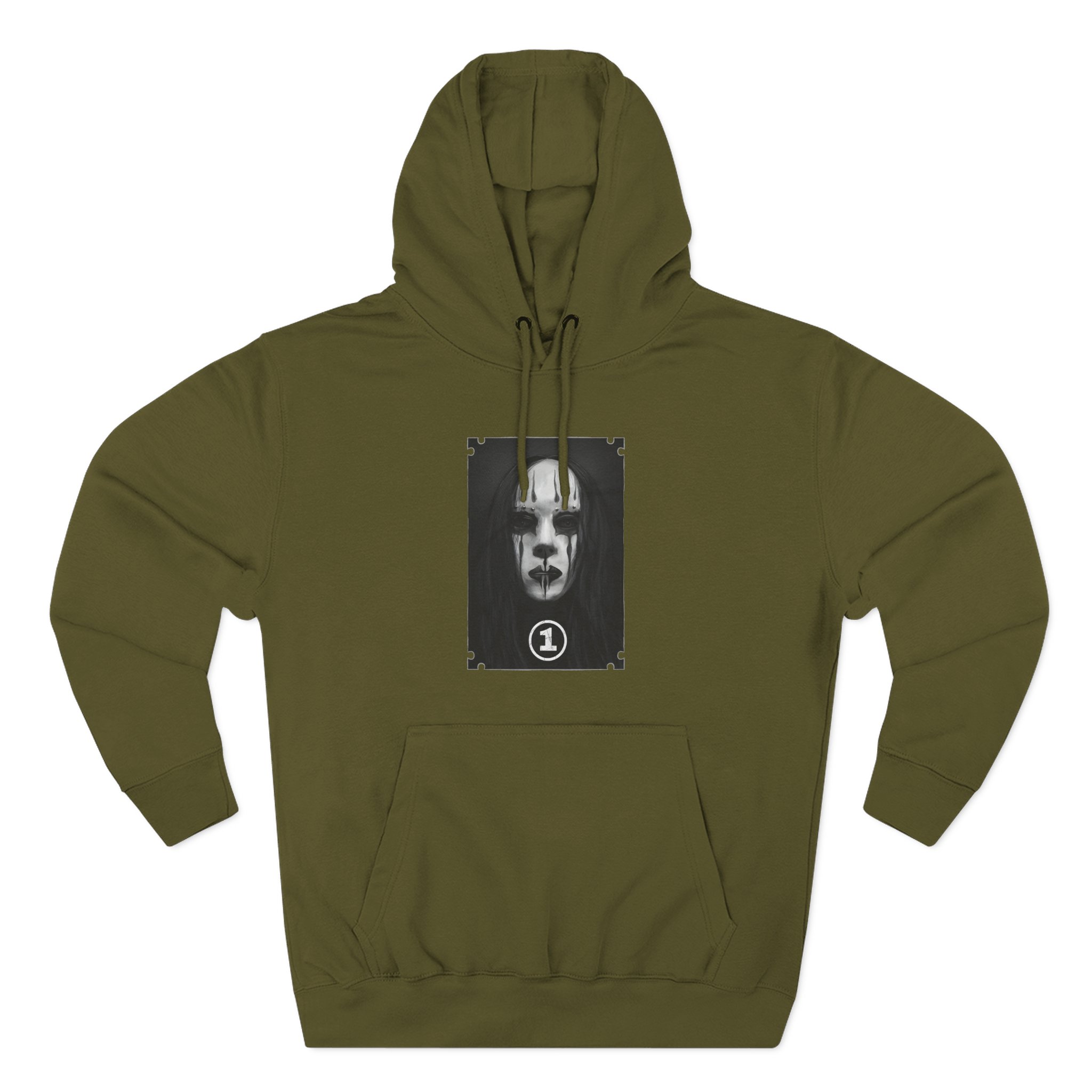 Murderdolls Joey Jordison Portrait Three-Panel Fleece Hoodie