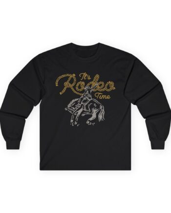 Dale Brisby It's Rodeo Time Bronc Unisex Ultra Cotton Long Sleeve Tee