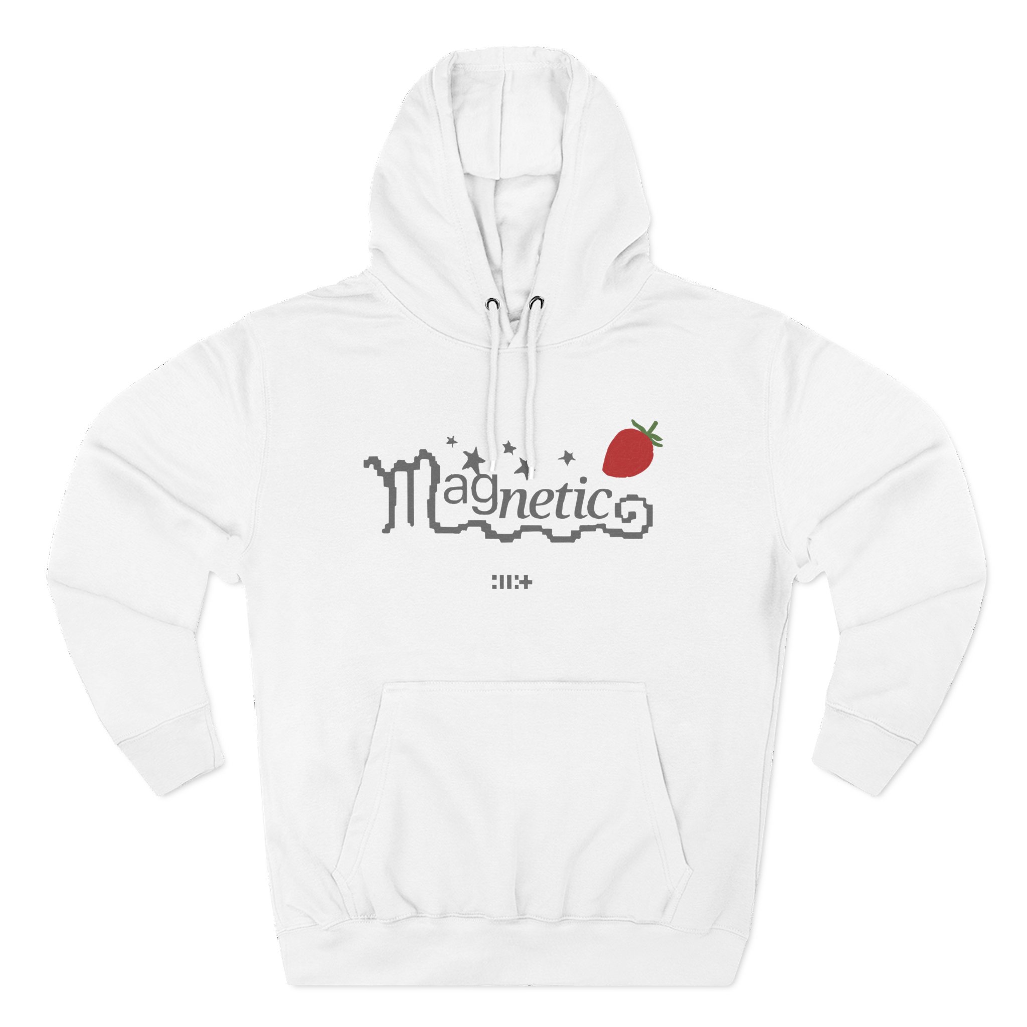 ILLIT Magnetic Logo Three-Panel Fleece Hoodie