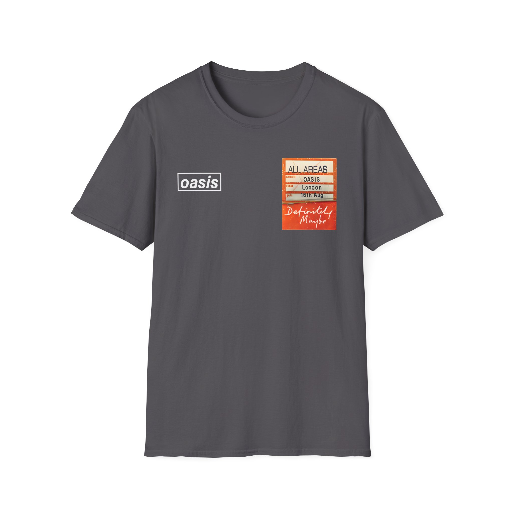 Oasis Setlist Unisex Softstyle T-Shirt