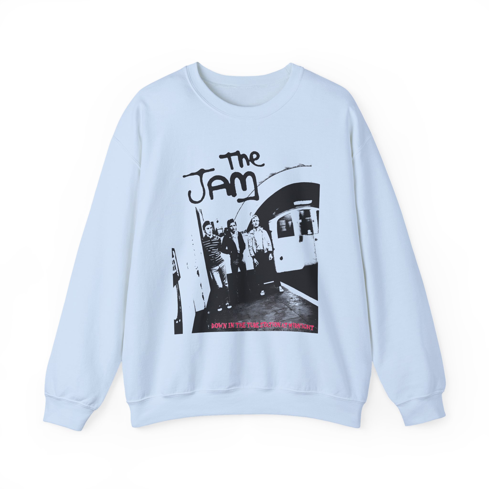 TJ Down at the Tube Station Unisex Heavy Blendâ„¢ Crewneck Sweatshirt