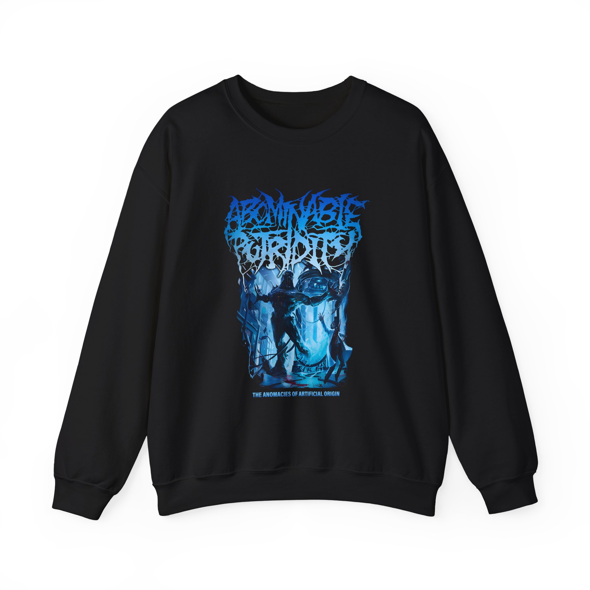 Abominable Putridity The Anomalies of Artificial Origin Unisex Heavy Blendâ„¢ Crewneck Sweatshirt
