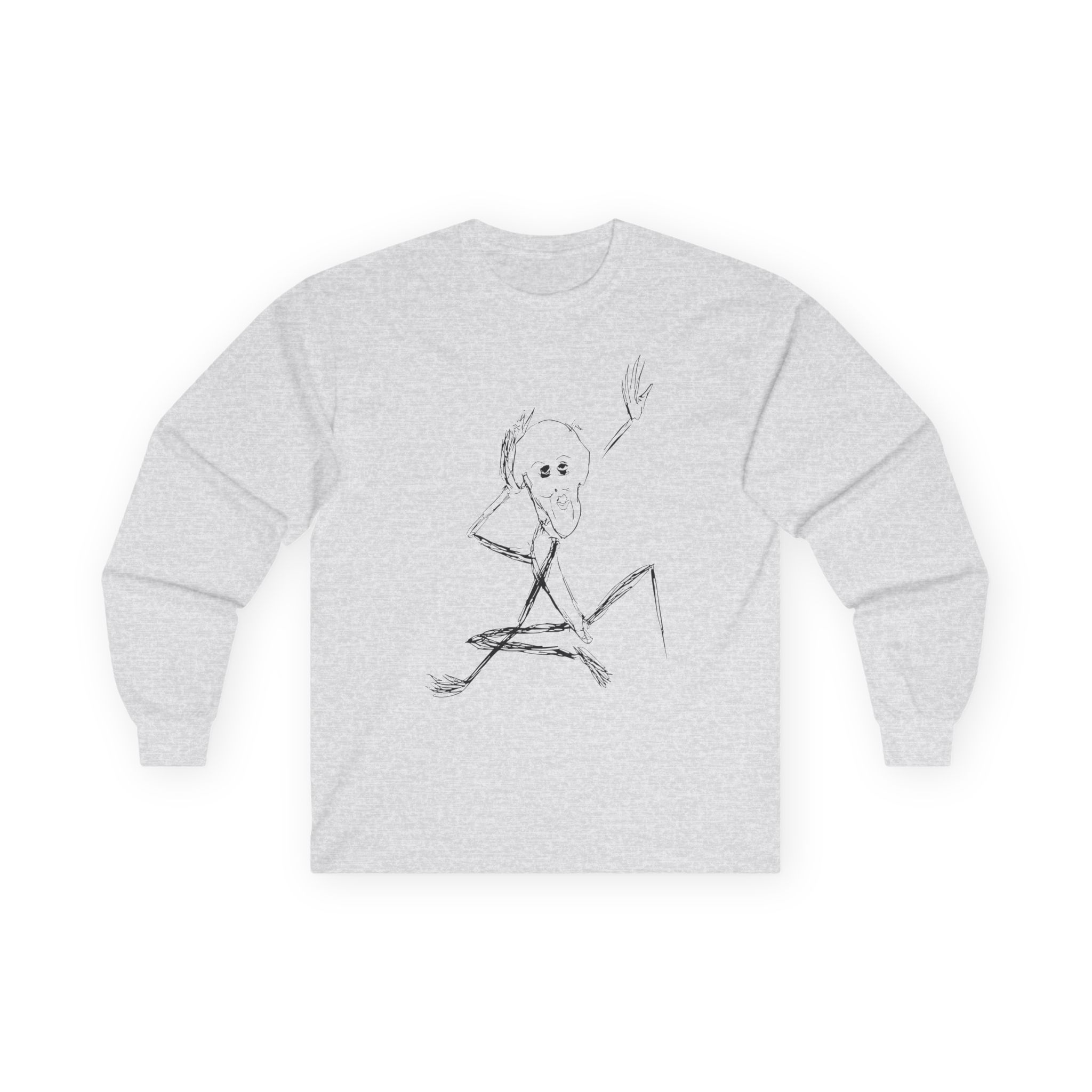 Kurt Cobain Thin Man 2 Unisex Ultra Cotton Long Sleeve Tee