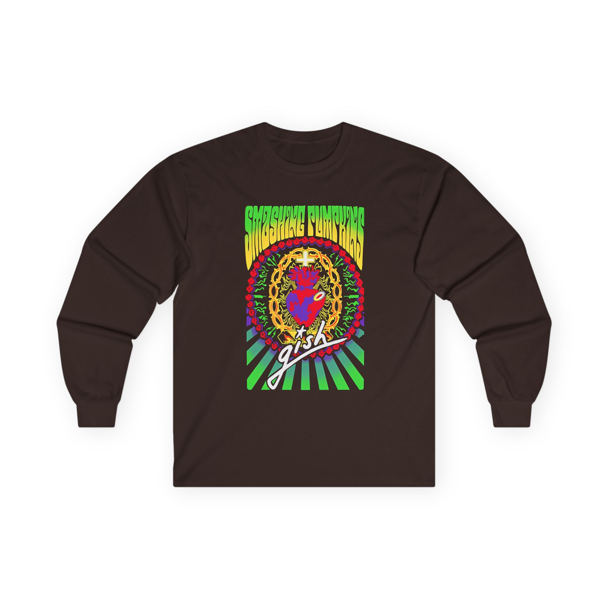 Billy Corgan Gish Sacred Heart Unisex Ultra Cotton Long Sleeve Tee