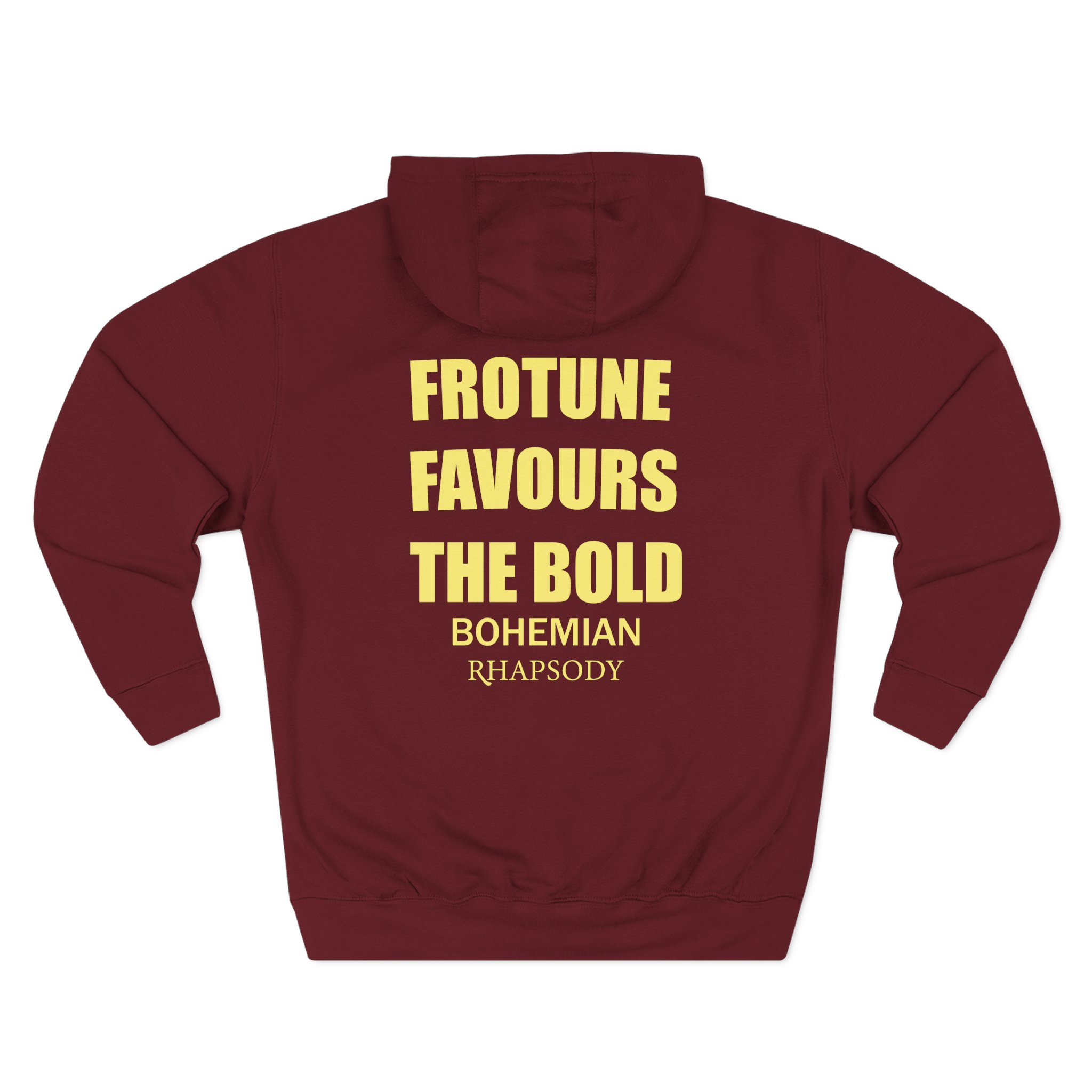 F M Queen Bohemian Rhapsody Fortune Three-Panel Fleece Hoodie