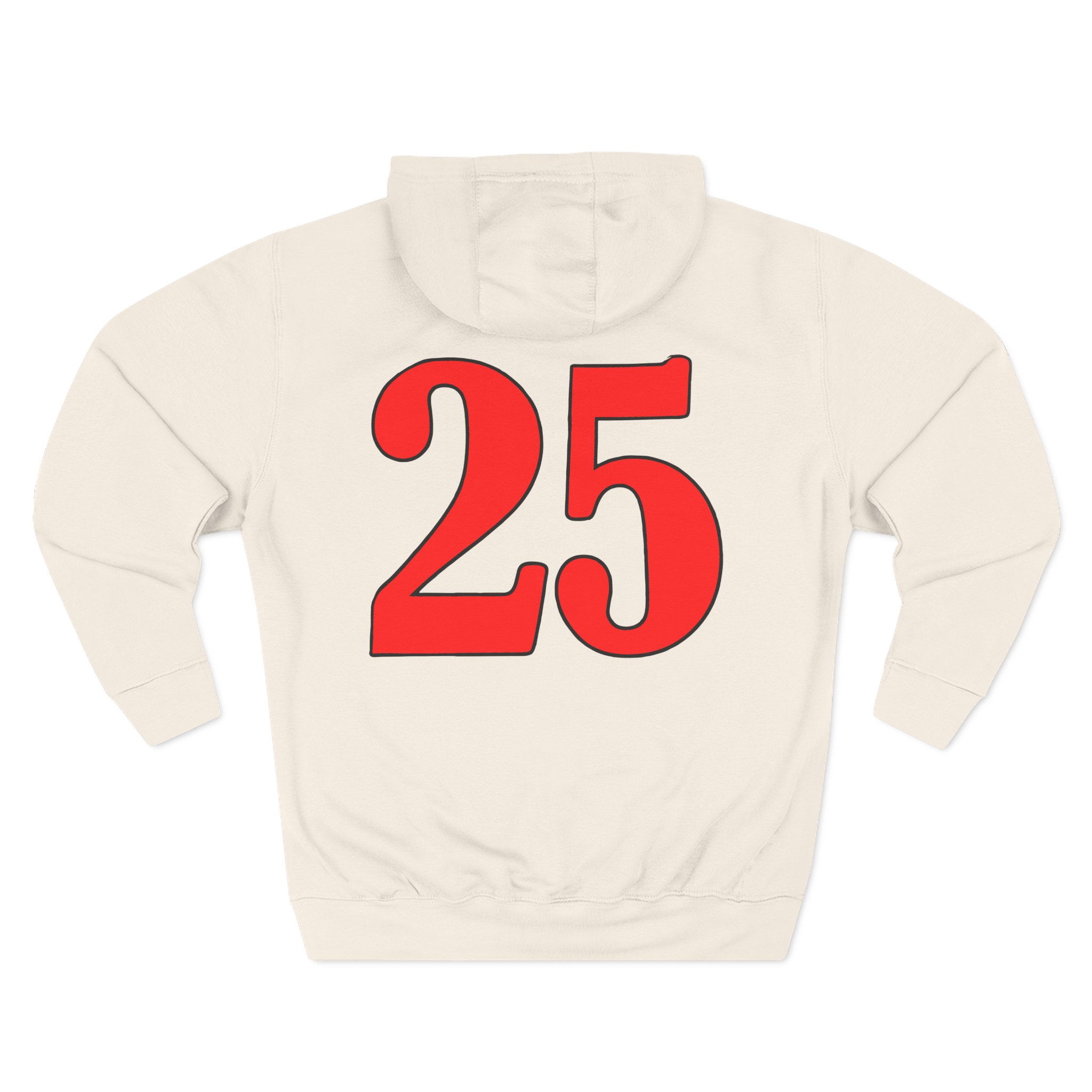 Desolated Three-Panel Fleece Hoodie