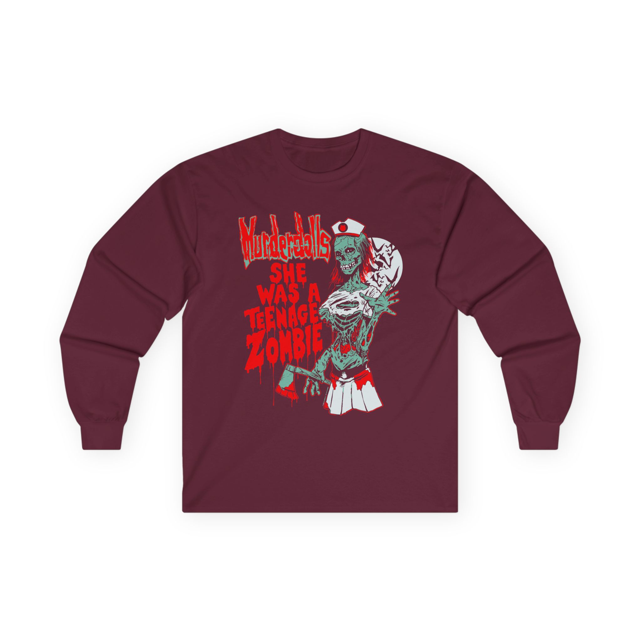 Murderdolls She Was a Teenage Zombie Unisex Ultra Cotton Long Sleeve Tee