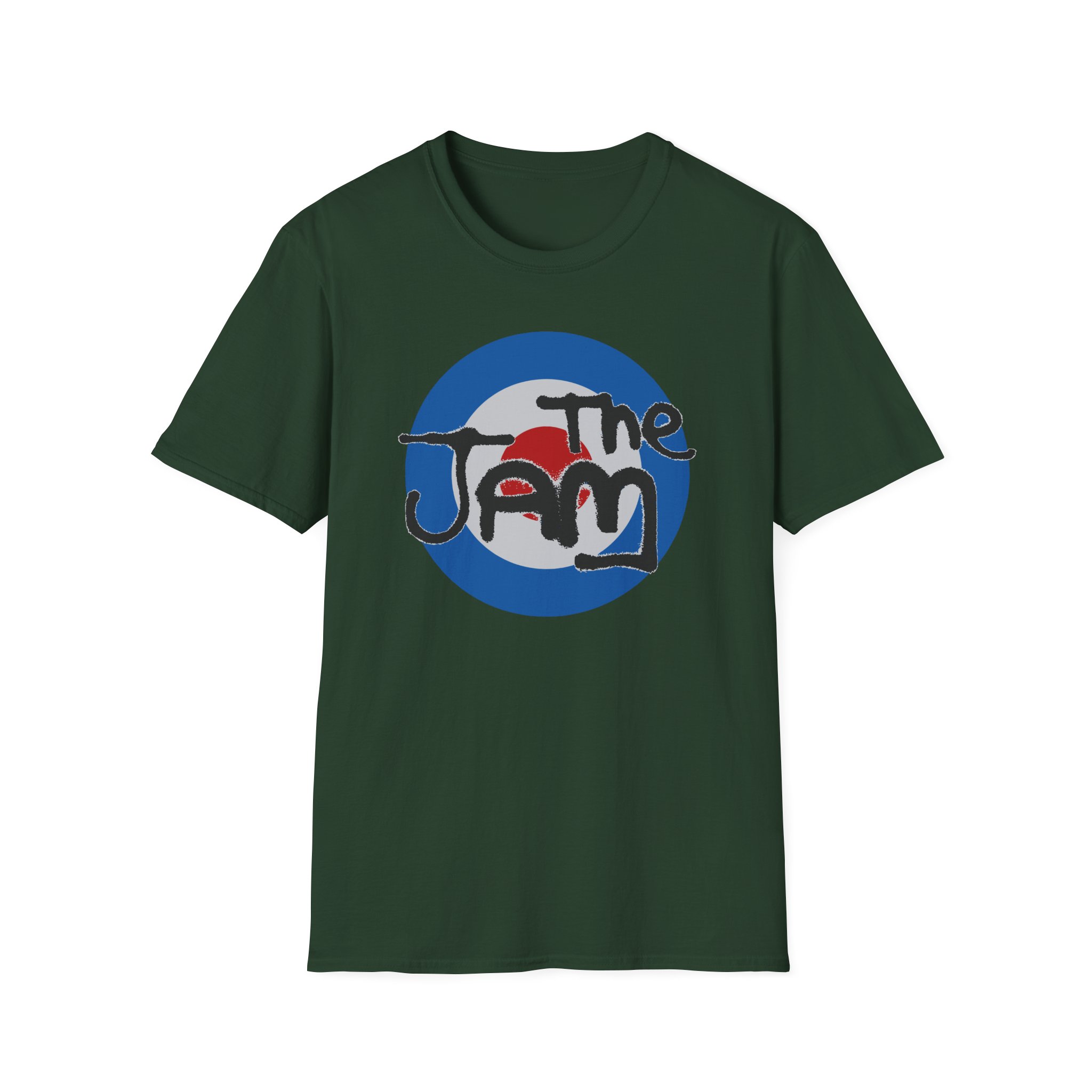 TJ Spray Target Logo Unisex Softstyle T-Shirt
