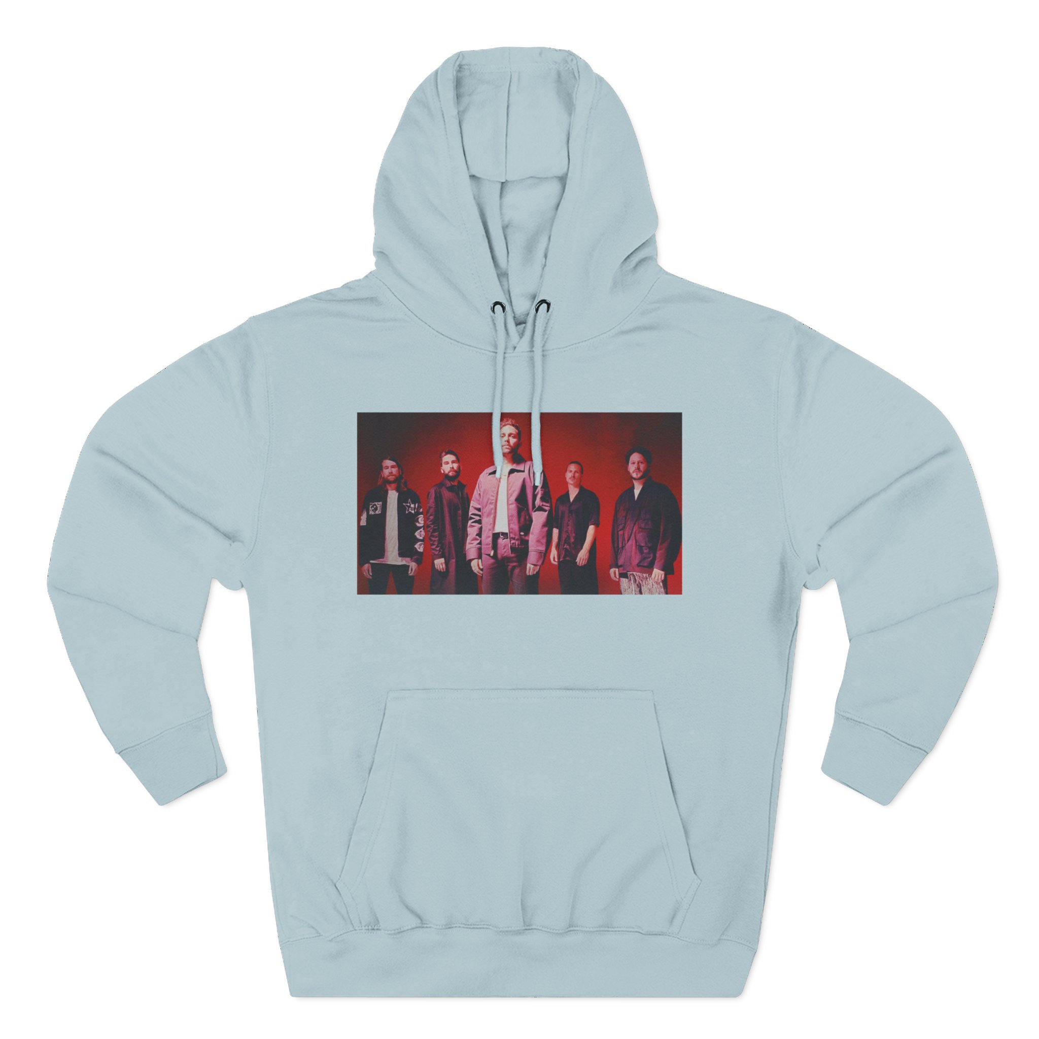 You Me at Six Photo Three-Panel Fleece Hoodie