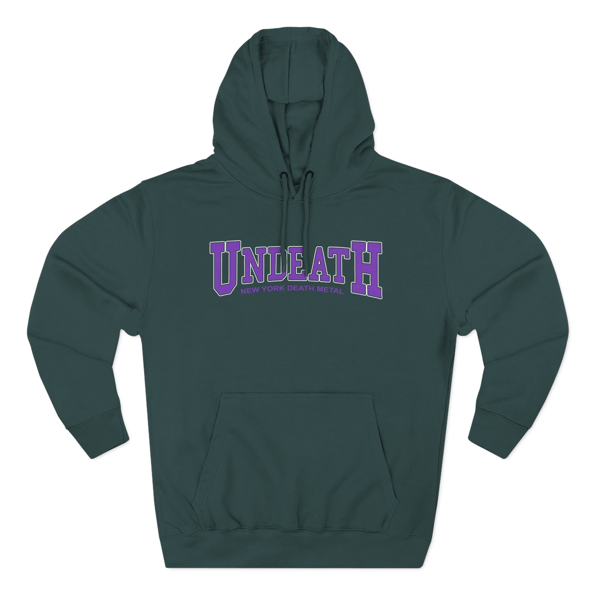 Undeath College Three-Panel Fleece Hoodie