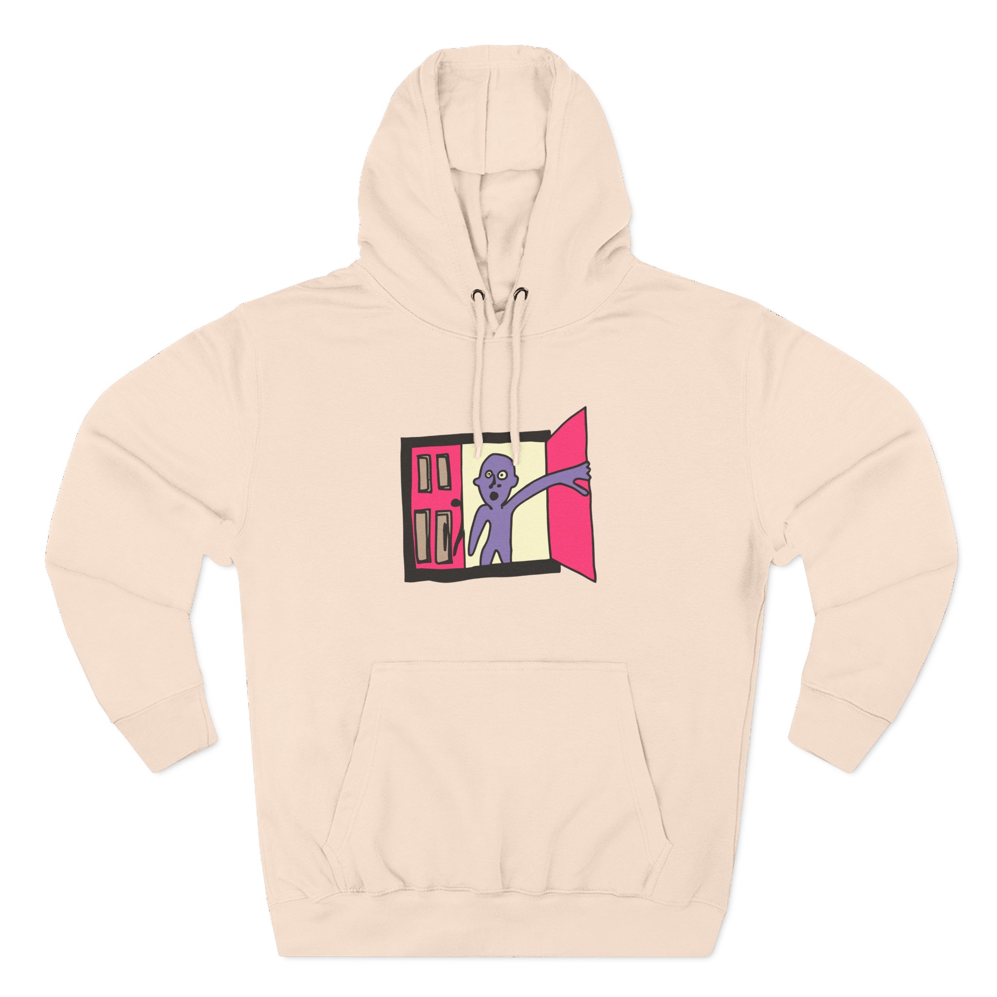 Still Woozy Three-Panel Fleece Hoodie