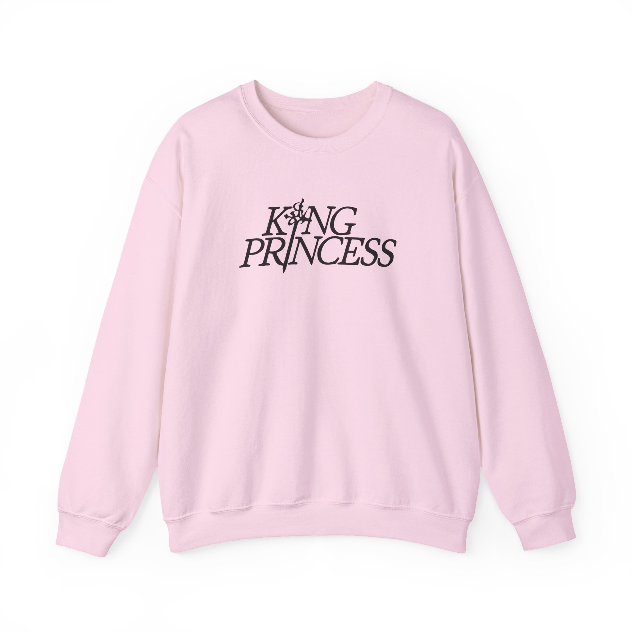 King Princess logo Unisex Heavy Blendâ„¢ Crewneck Sweatshirt