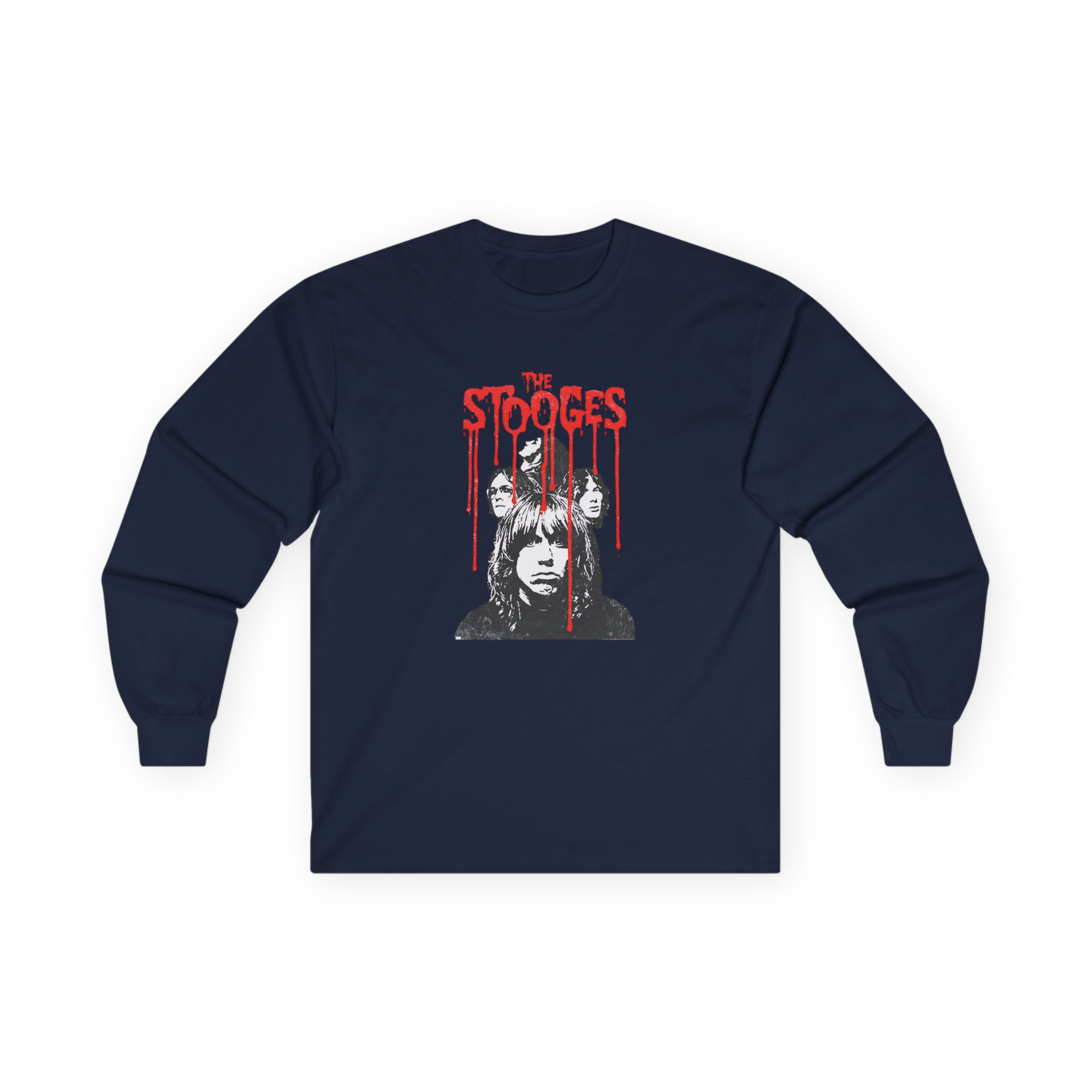 The Stooges Group Shot Unisex Ultra Cotton Long Sleeve Tee