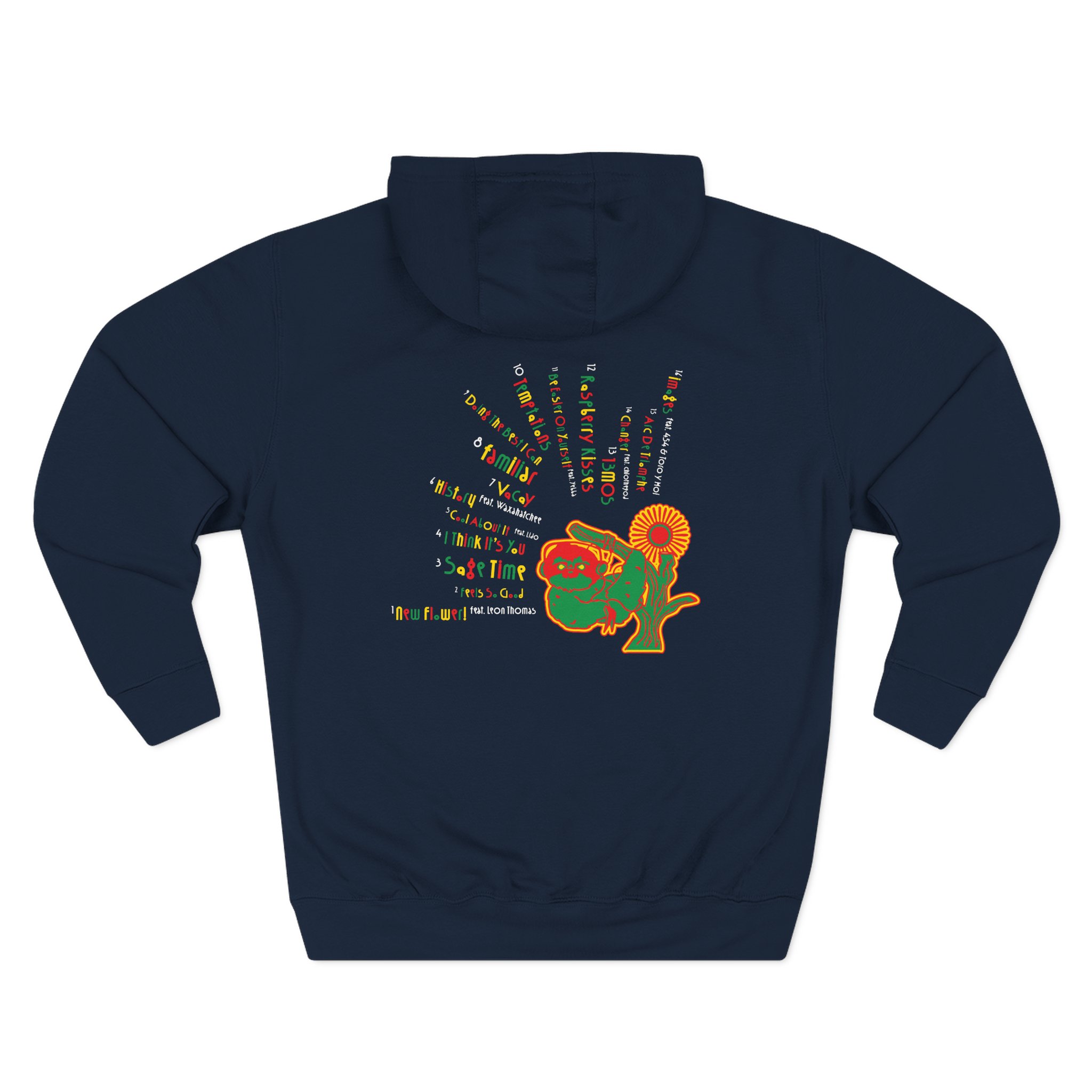 Aminé New Flower! Three-Panel Fleece Hoodie