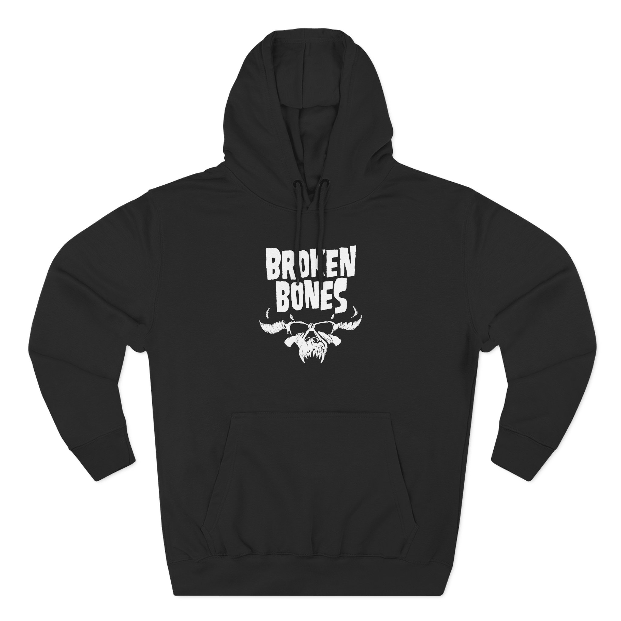 Broken Bones The Glenn Three-Panel Fleece Hoodie