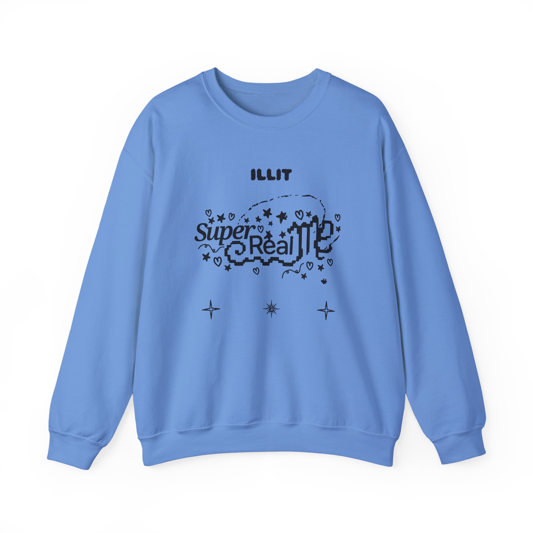ILLIT Kpop Girl Band Unisex Heavy Blendâ„¢ Crewneck Sweatshirt