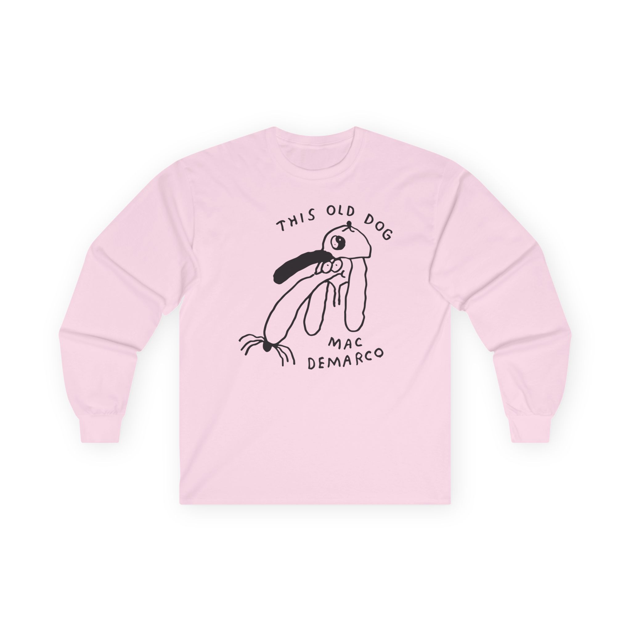 Mac Demarco Dog Doodle Unisex Ultra Cotton Long Sleeve Tee