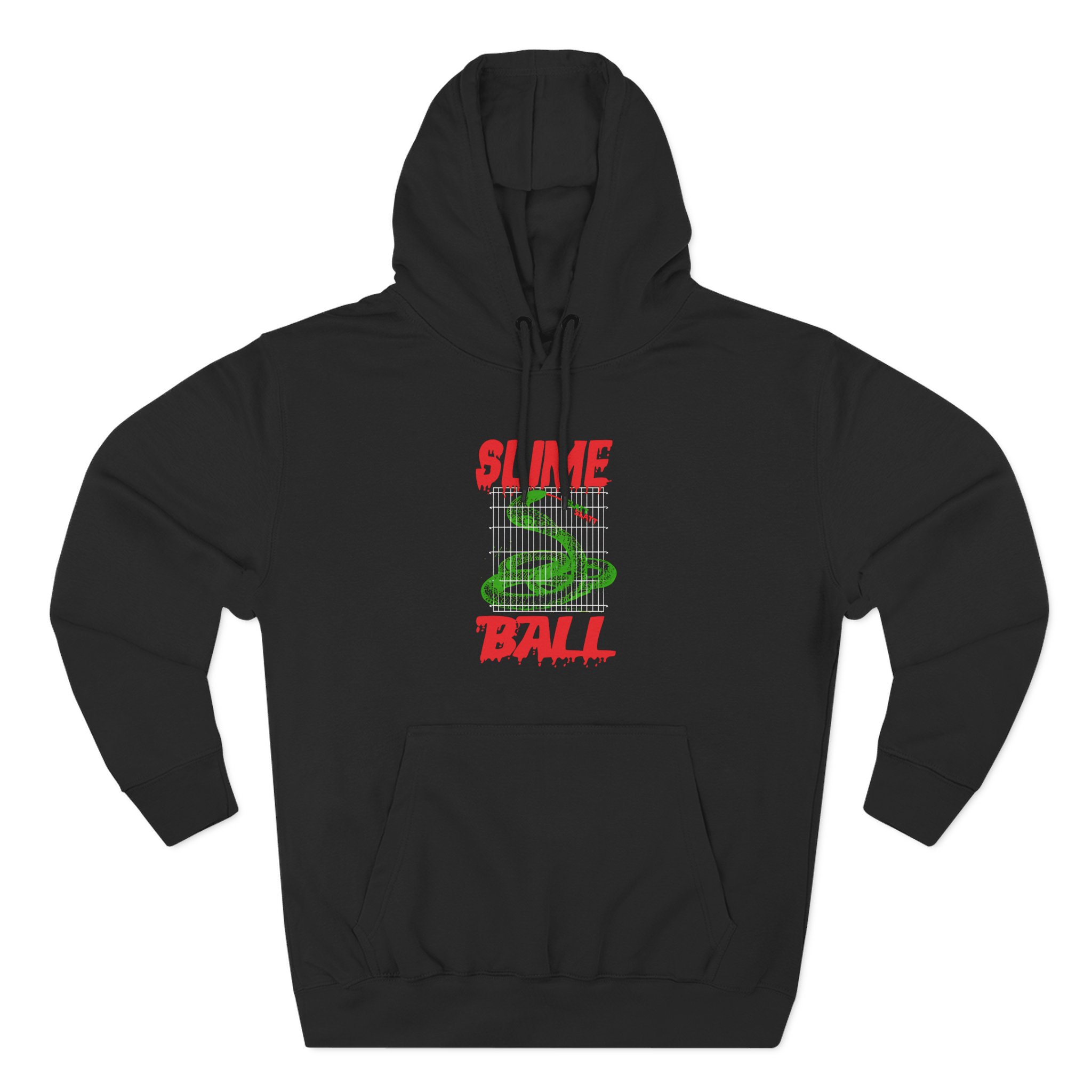 YNW Melly Slime Ball Three-Panel Fleece Hoodie