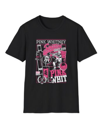 Spittin Chiclets Pink Whitney Unisex Softstyle T-Shirt