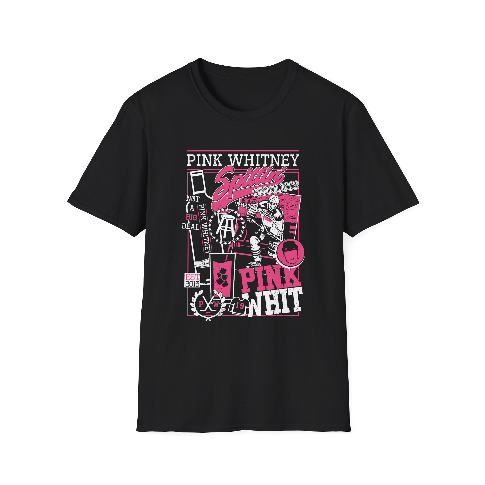 Spittin Chiclets Pink Whitney Unisex Softstyle T-Shirt