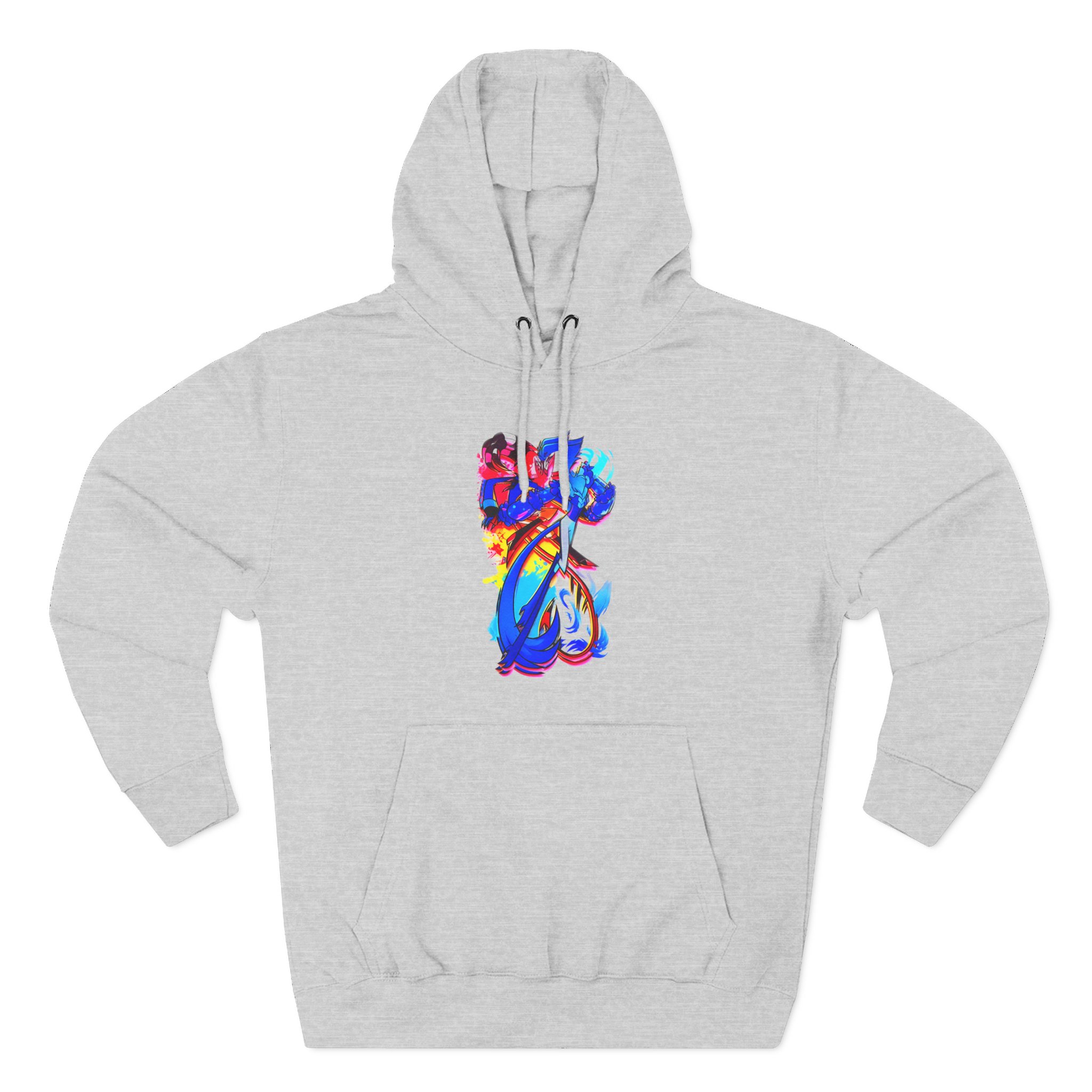 Helluva Boss Stolas & Blitzo Micro Three-Panel Fleece Hoodie