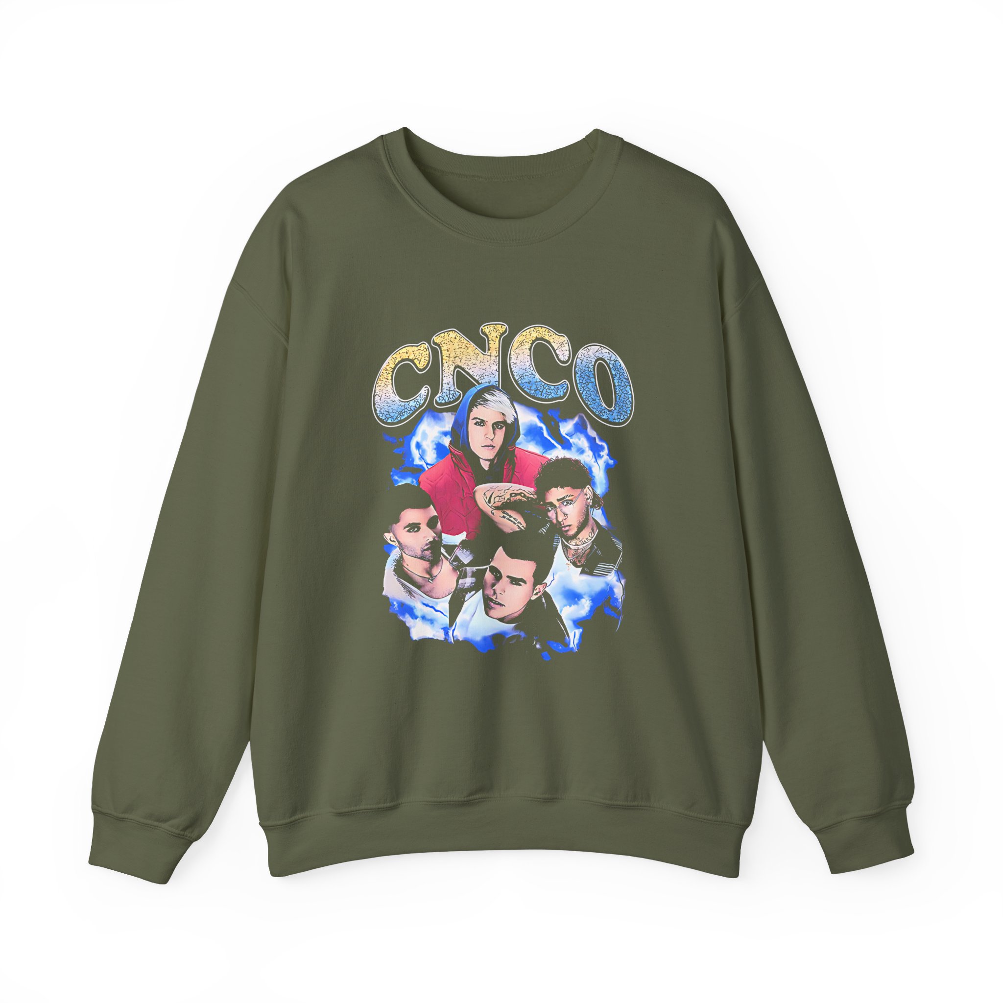 Cnco Camiseta La Equivocada Lavada Unisex Heavy Blendâ„¢ Crewneck Sweatshirt