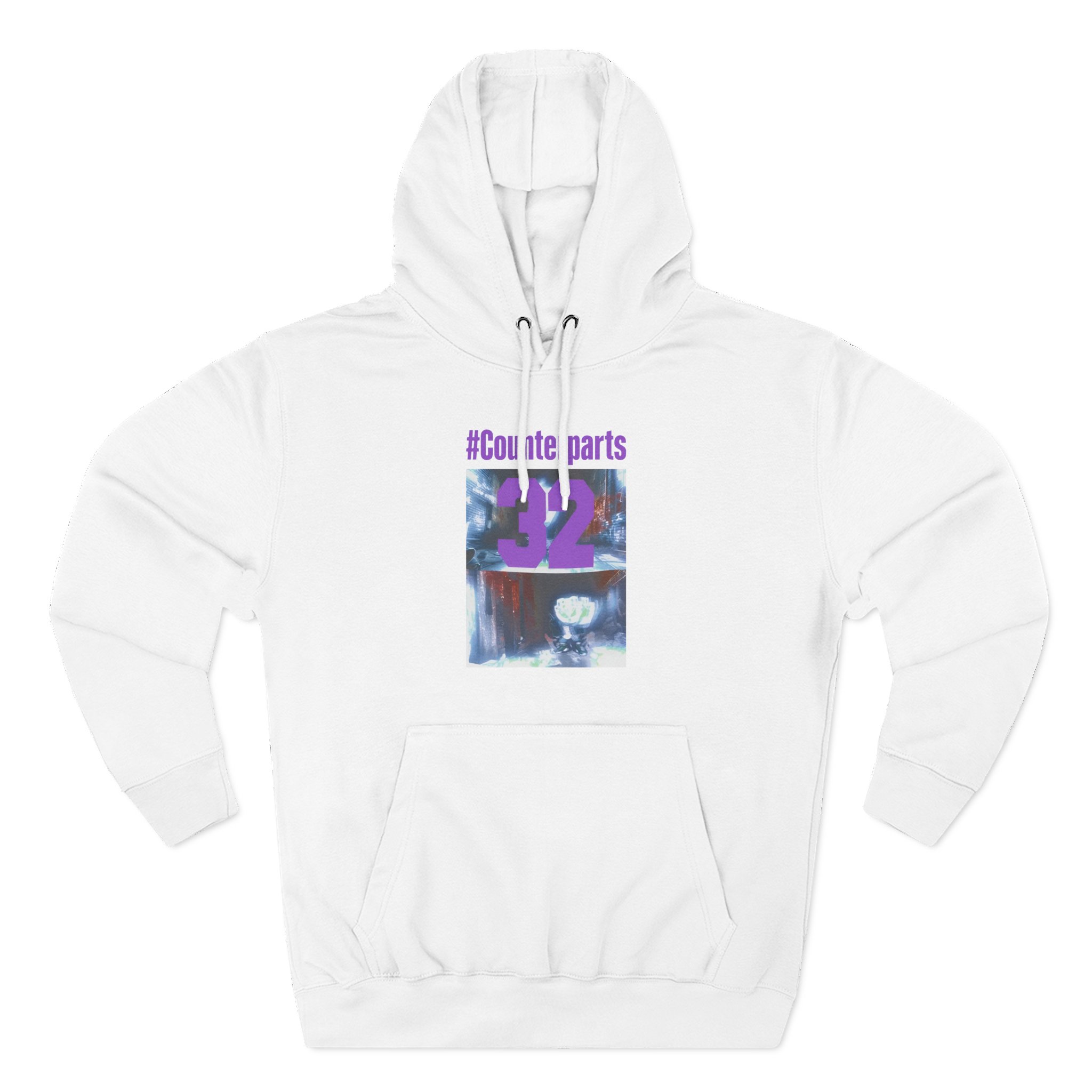 Bladee Cold Visions 32 Three-Panel Fleece Hoodie