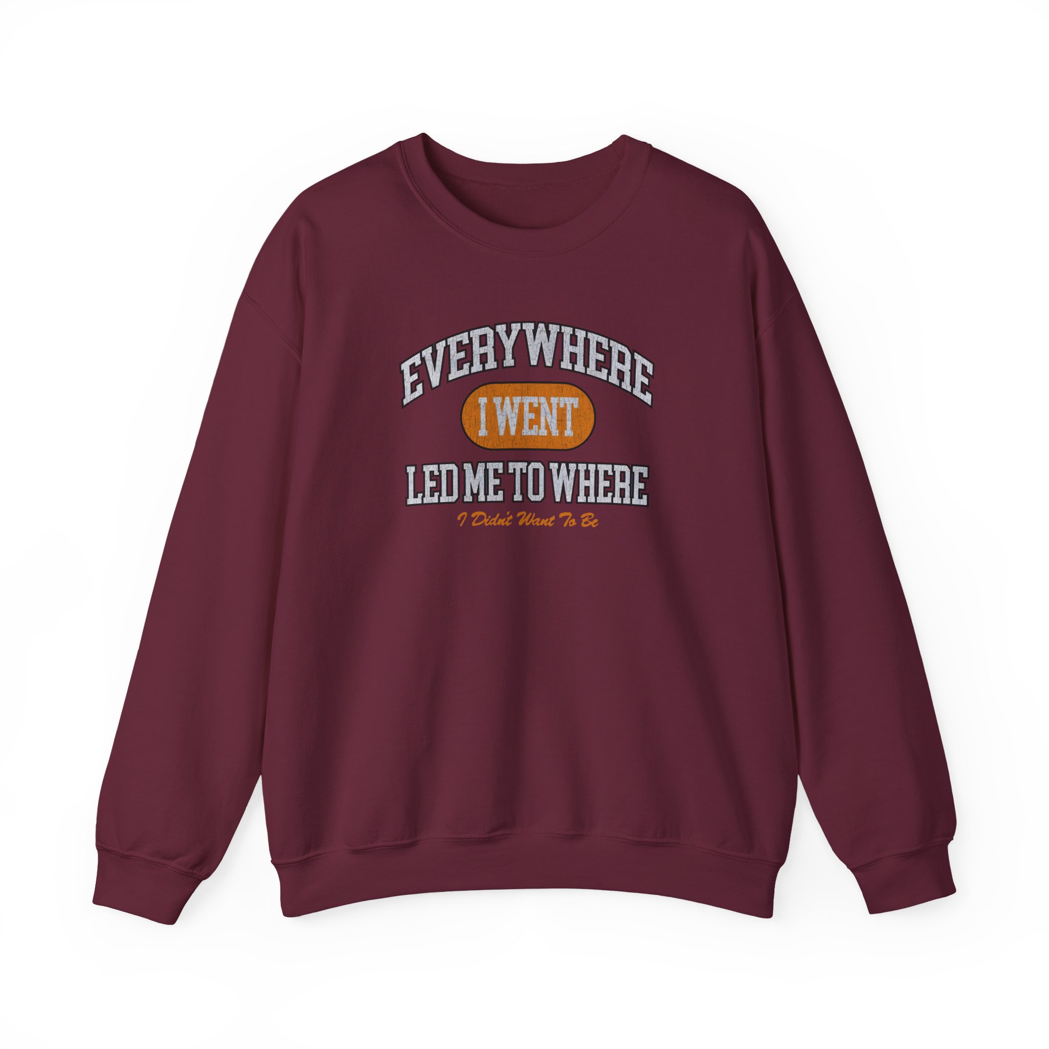 Tom Grennan Everywhere I Went, Led Me to Where I Didn't Want to Be Unisex Heavy Blendâ„¢ Crewneck Sweatshirt