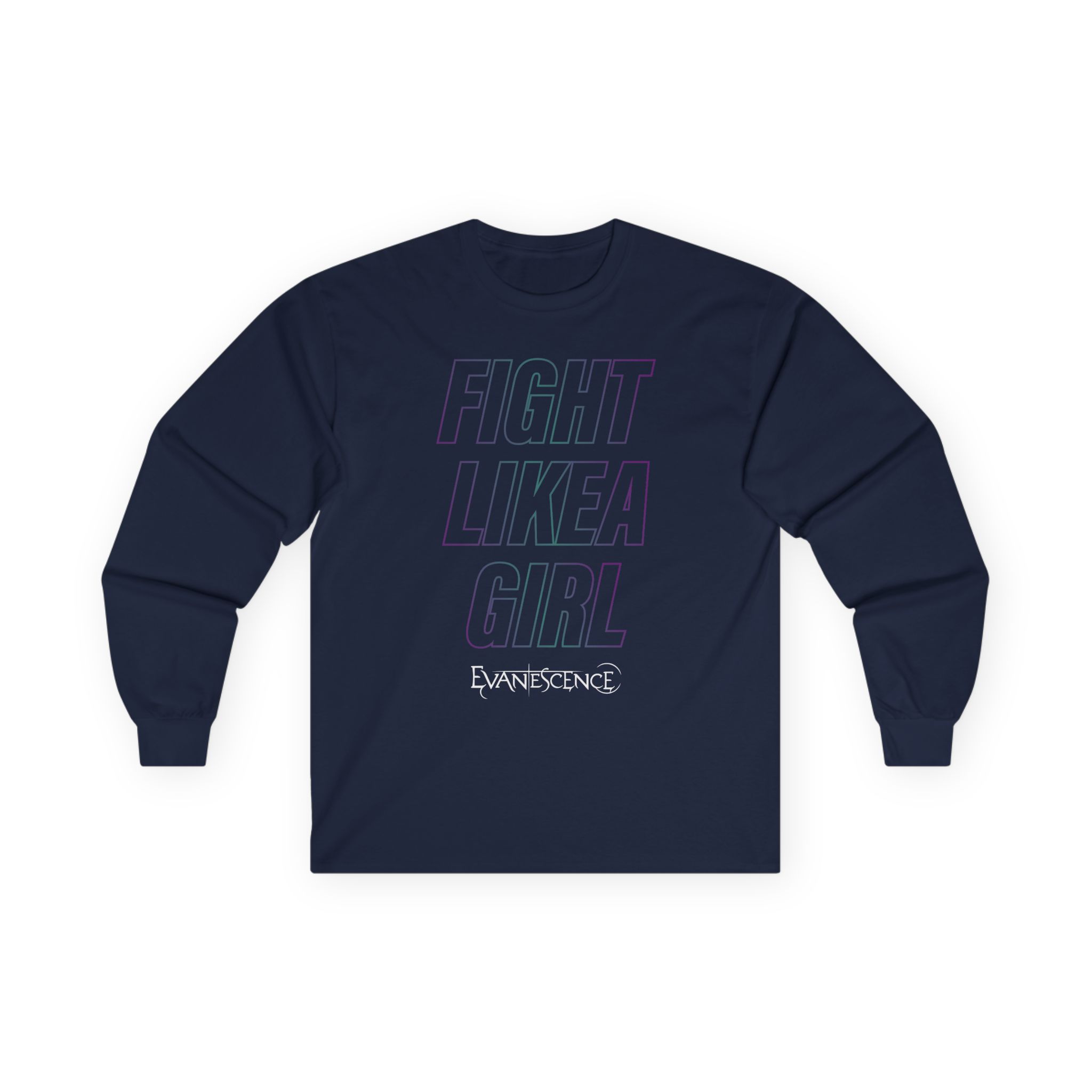 Evanescence Fight Like a Girl Unisex Ultra Cotton Long Sleeve Tee