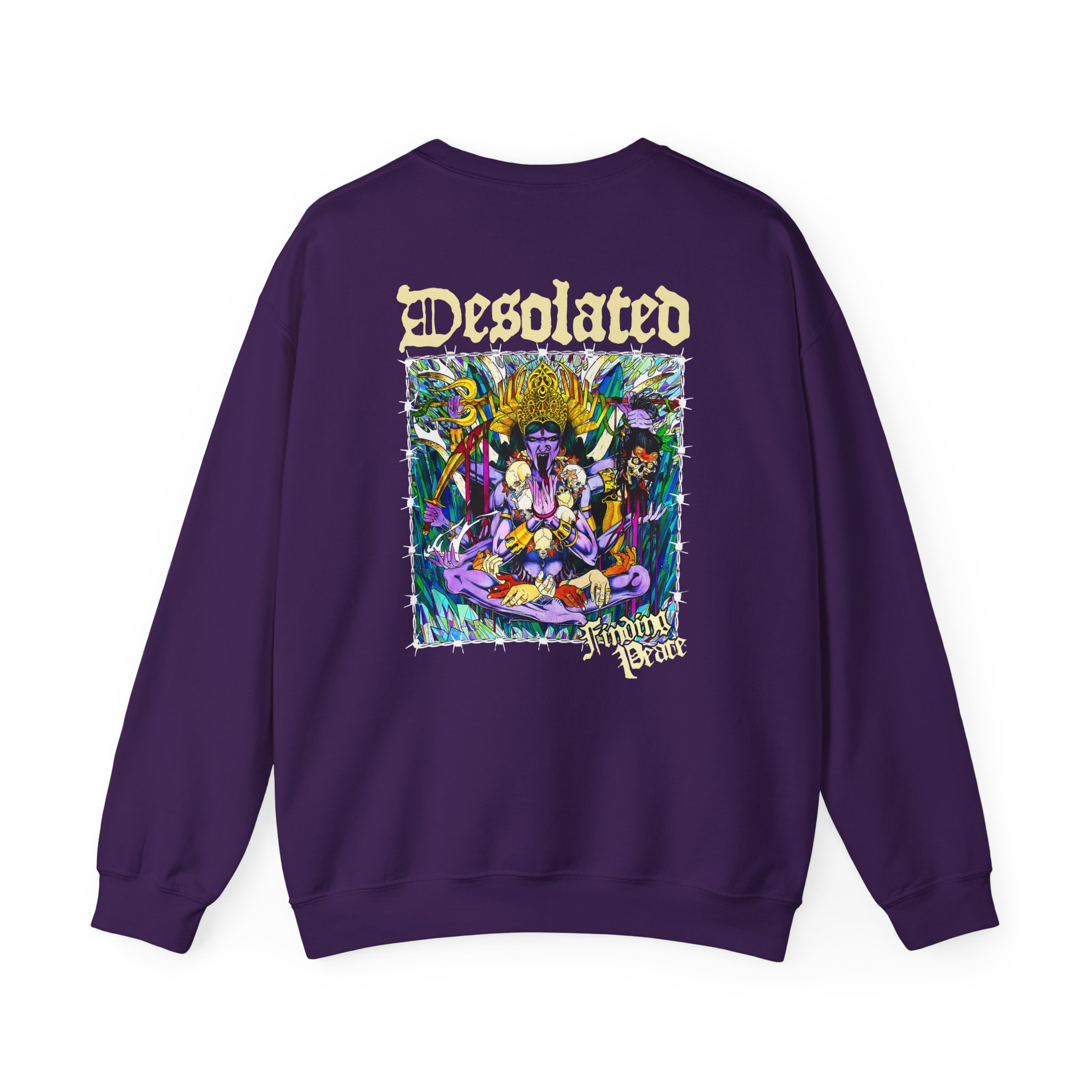 Desolated Finding Peace Unisex Heavy Blendâ„¢ Crewneck Sweatshirt