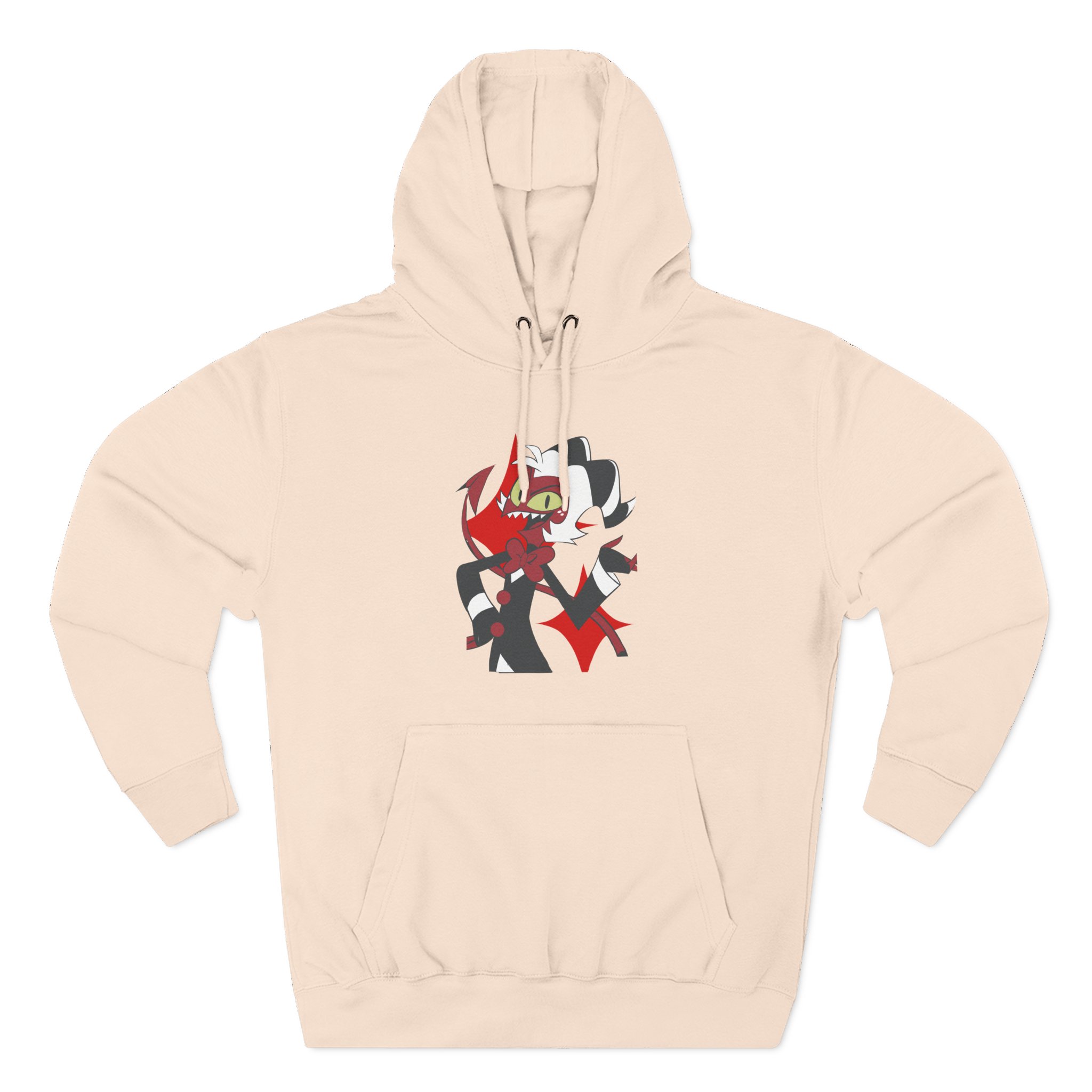 Helluva Boss Moxxie Three-Panel Fleece Hoodie