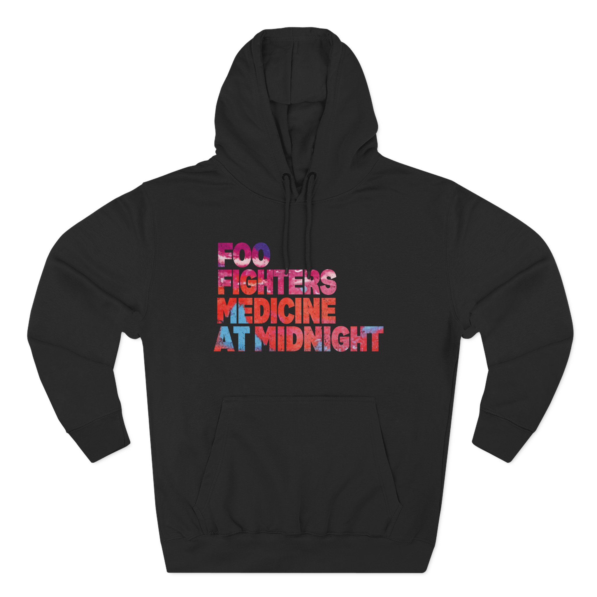 Foo Fighters Stacked Album Three-Panel Fleece Hoodie