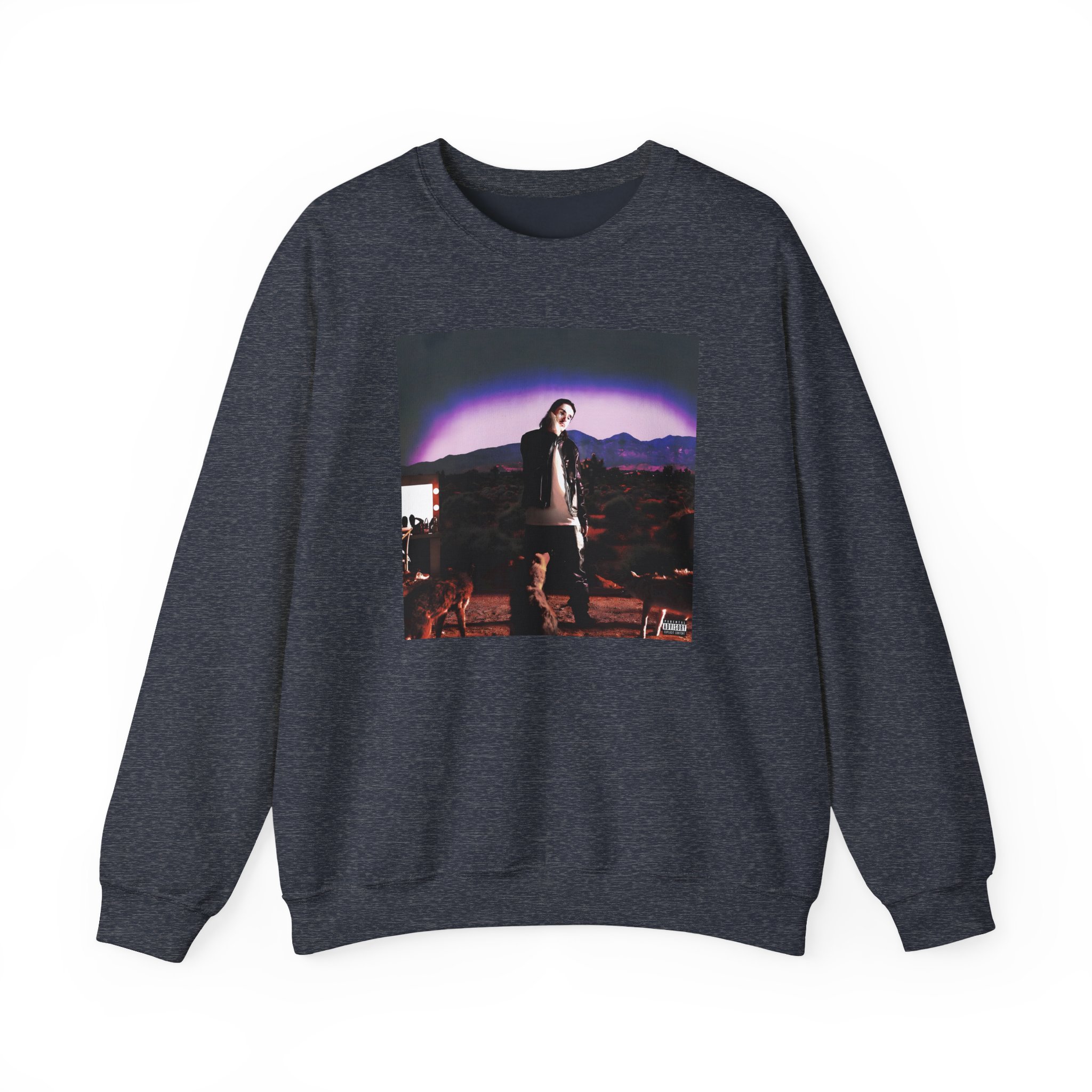 Tommy Richman Debut Album Coyote Unisex Heavy Blendâ„¢ Crewneck Sweatshirt