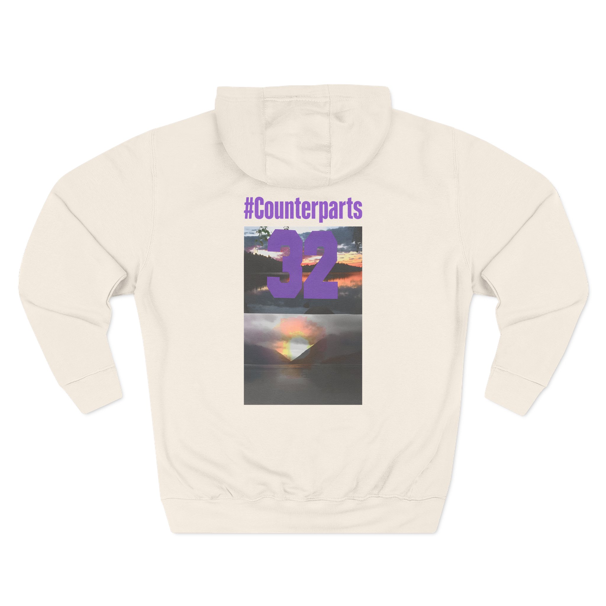 Bladee Cold Visions 32 Three-Panel Fleece Hoodie