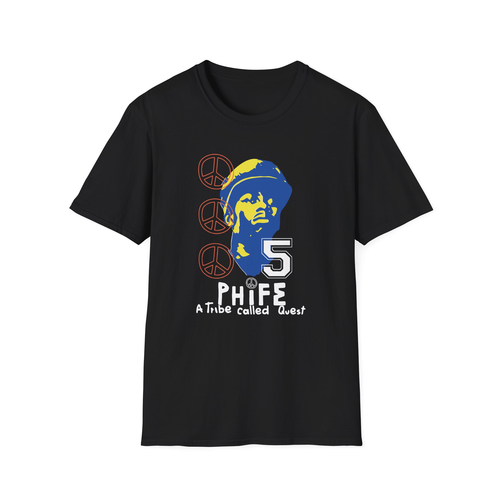A Tribe Called Quest Phife Peace Unisex Softstyle T-Shirt