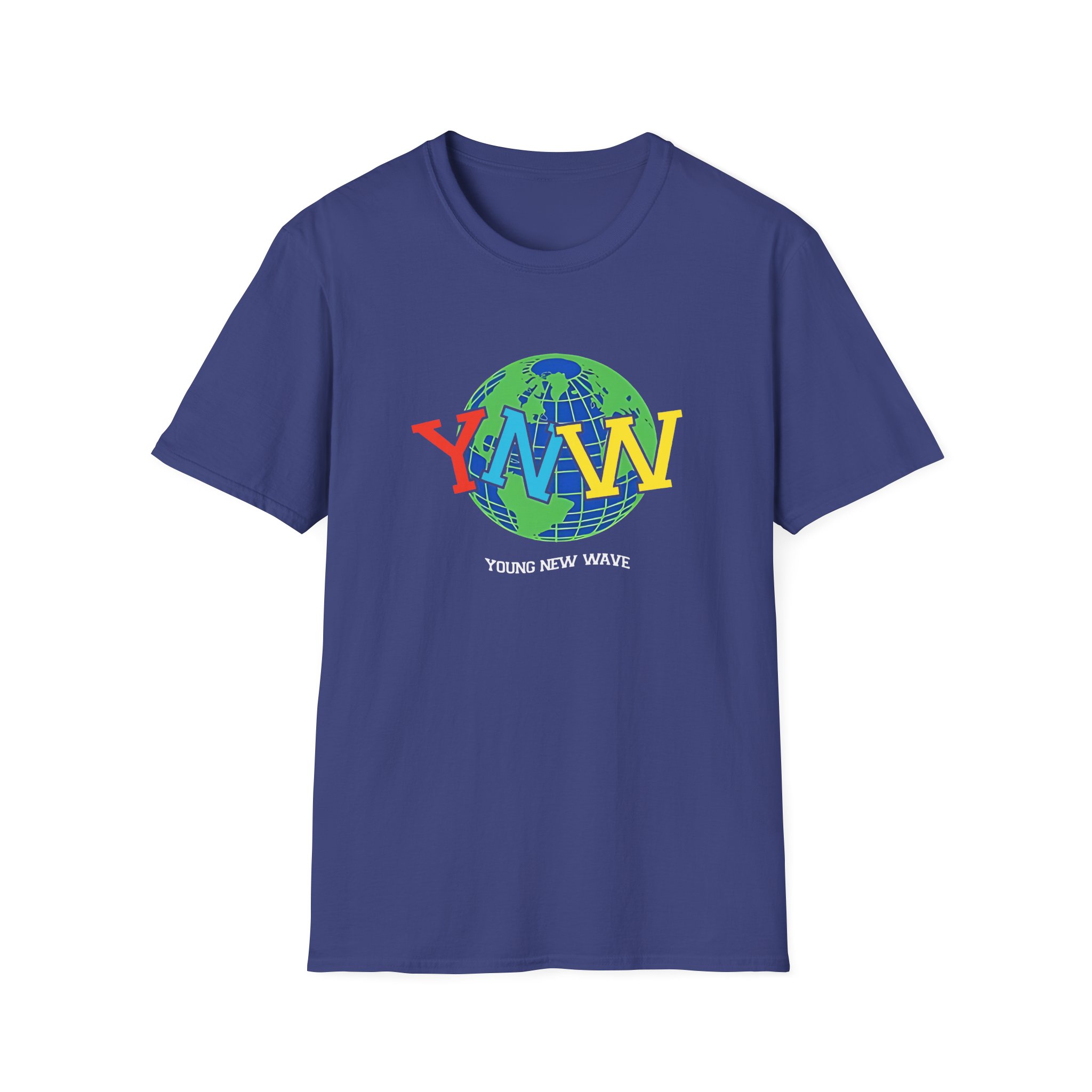 YNW Melly globe Unisex Softstyle T-Shirt