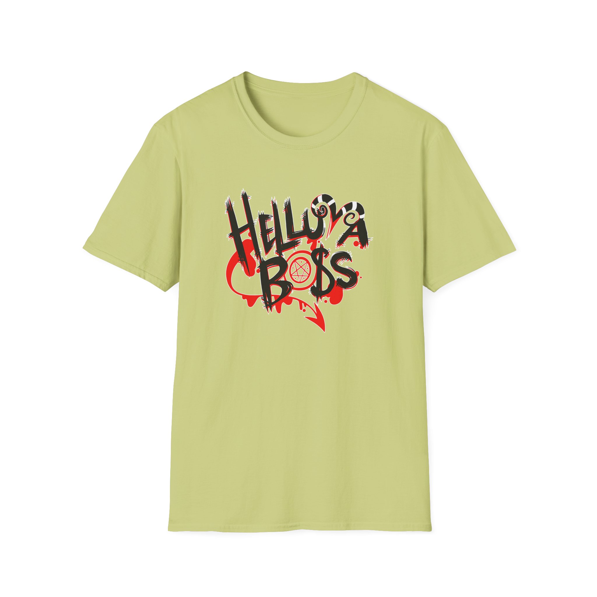 Helluva Boss Logo Unisex Softstyle T-Shirt